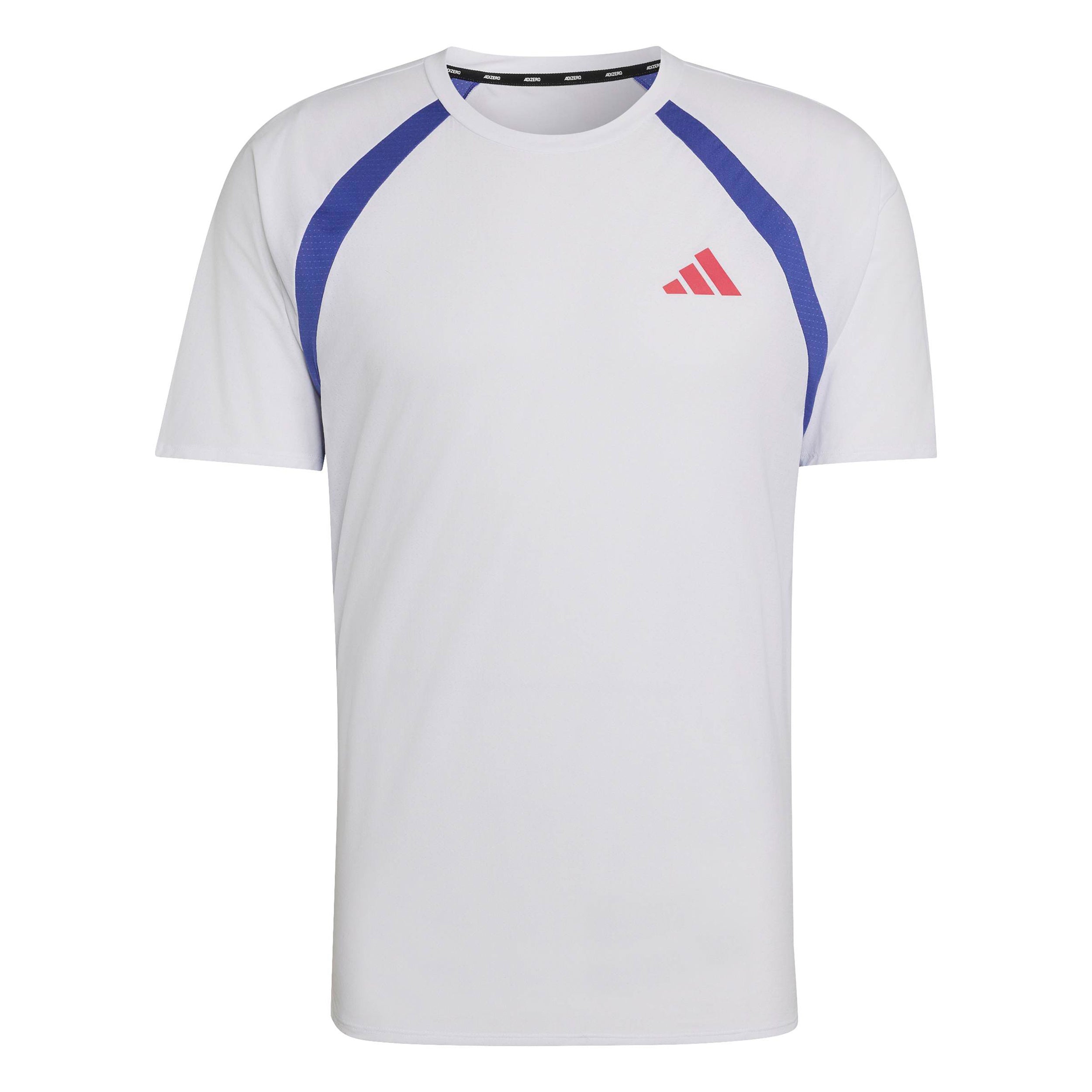 adidas adizero Archive Running shirt Men - white, blue