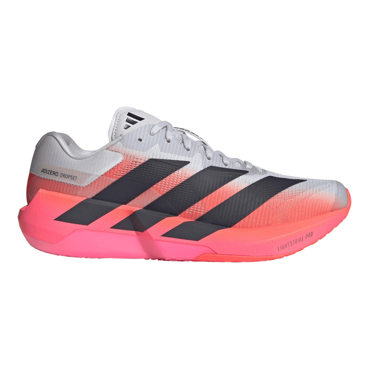 adidas adizero Dropset Pro Wettkampfschuh Herren - grau, pink