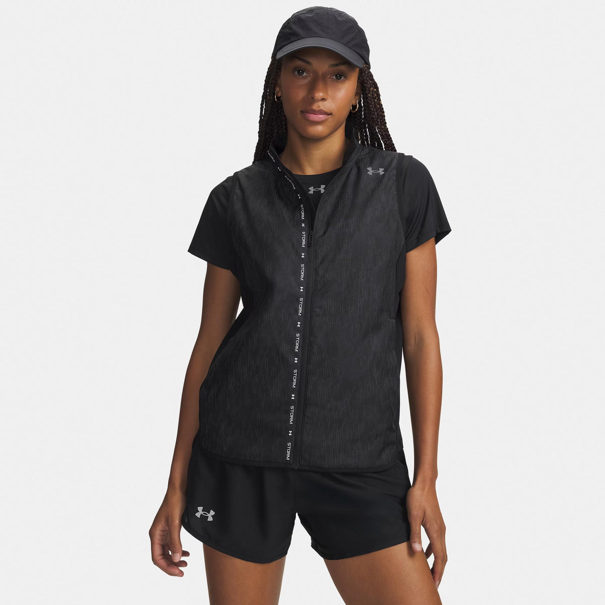 Under Armour Velociti ColdWeather Storm  Running vests Women - black
