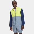 Velociti Hooded  Laufjacke Herren - blau, mehrfarbig