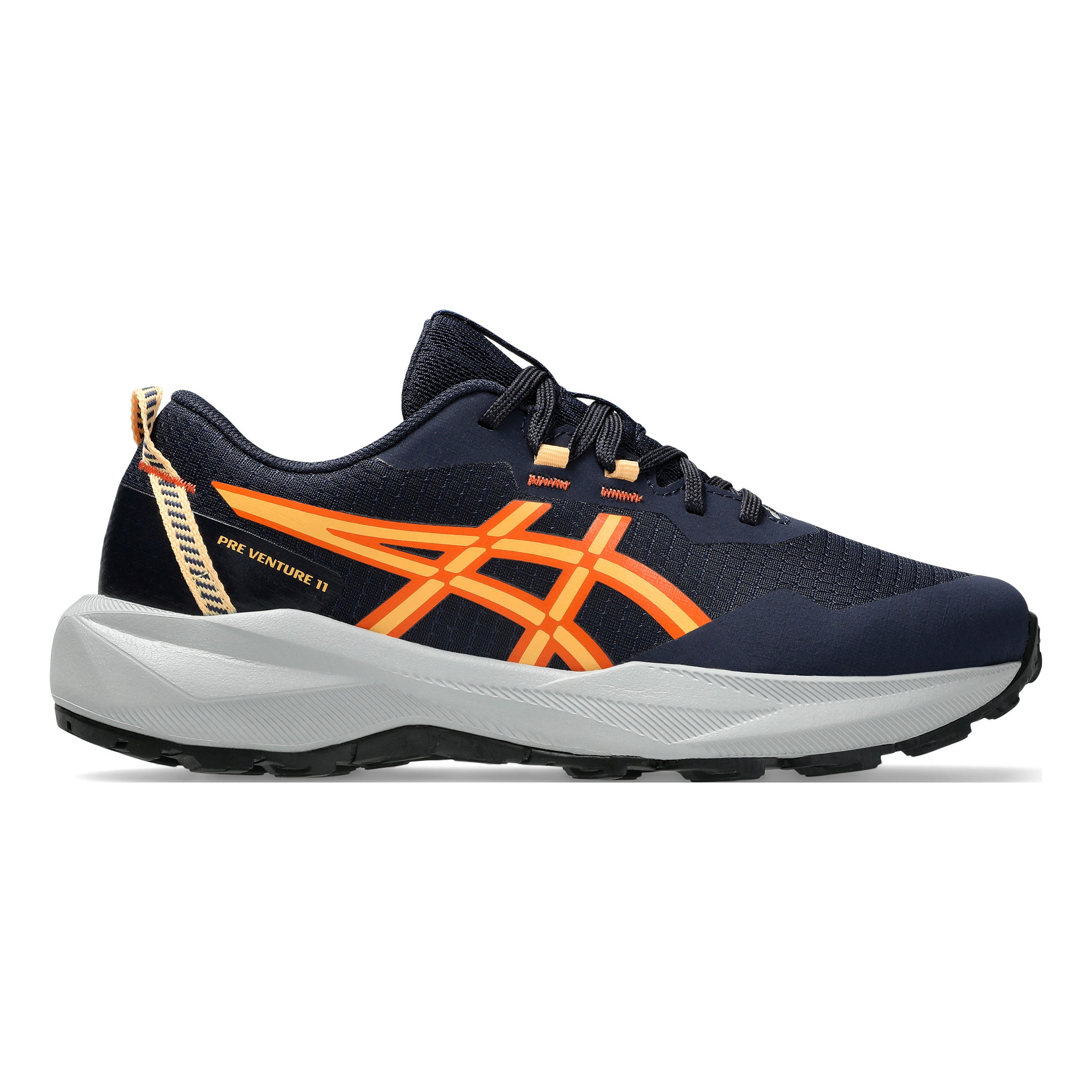 ASICS PRE VENTURE 11 GS Trail running shoe Kids - dark blue, orange
