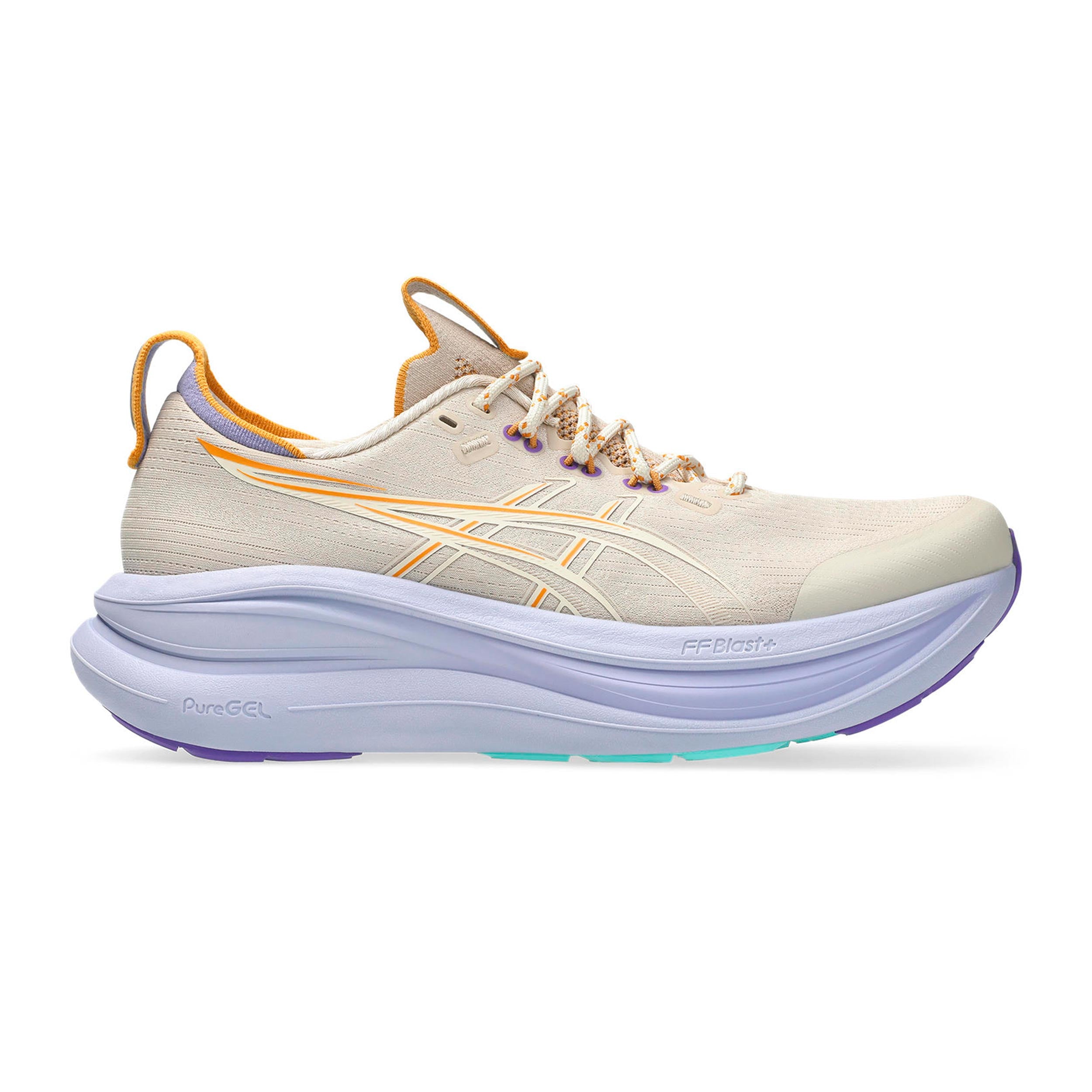 ASICS GEL-NIMBUS 28 TR Neutral running shoe Women - beige, lilac