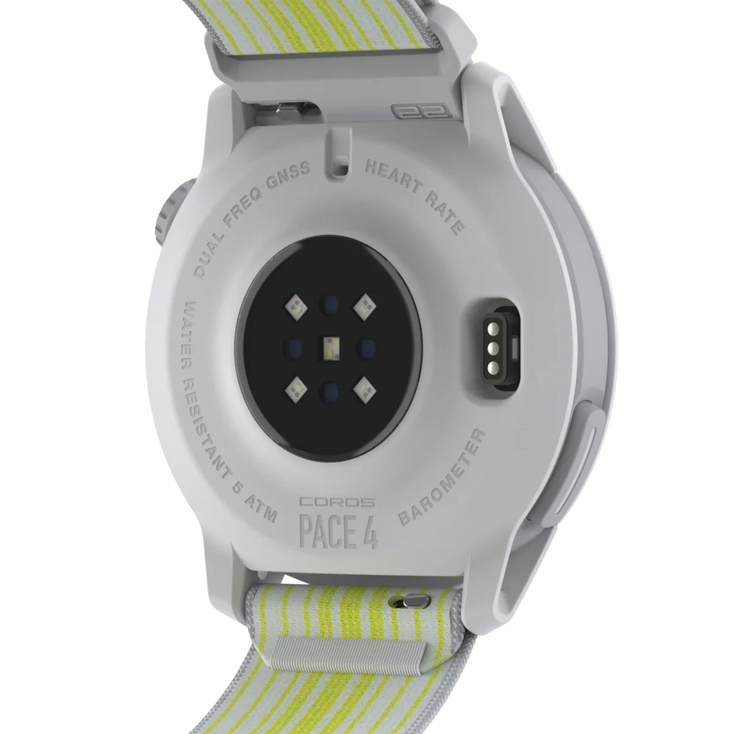 PACE 4 Pulse watch - white | Running Point