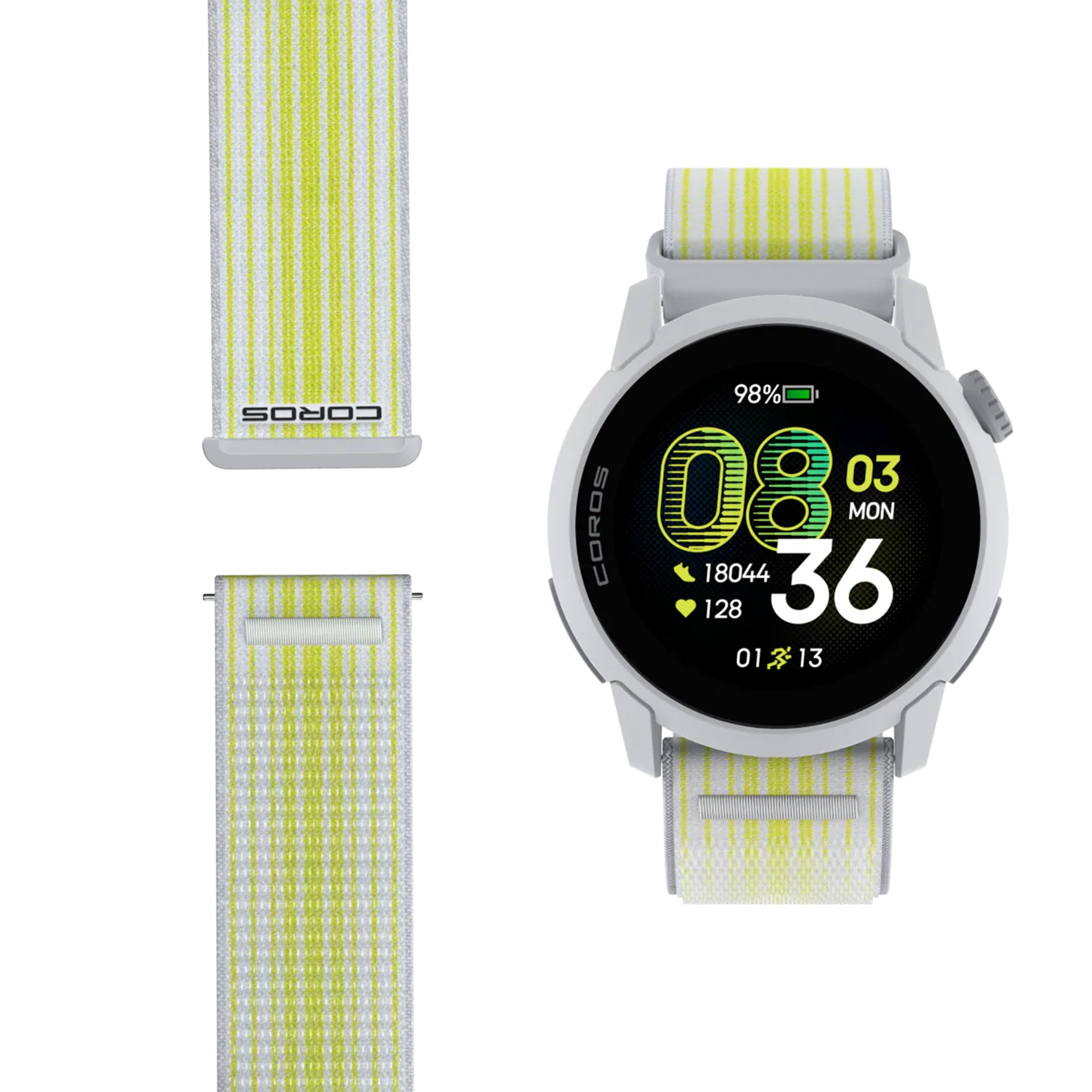 PACE 4 Pulse watch - white | Running Point