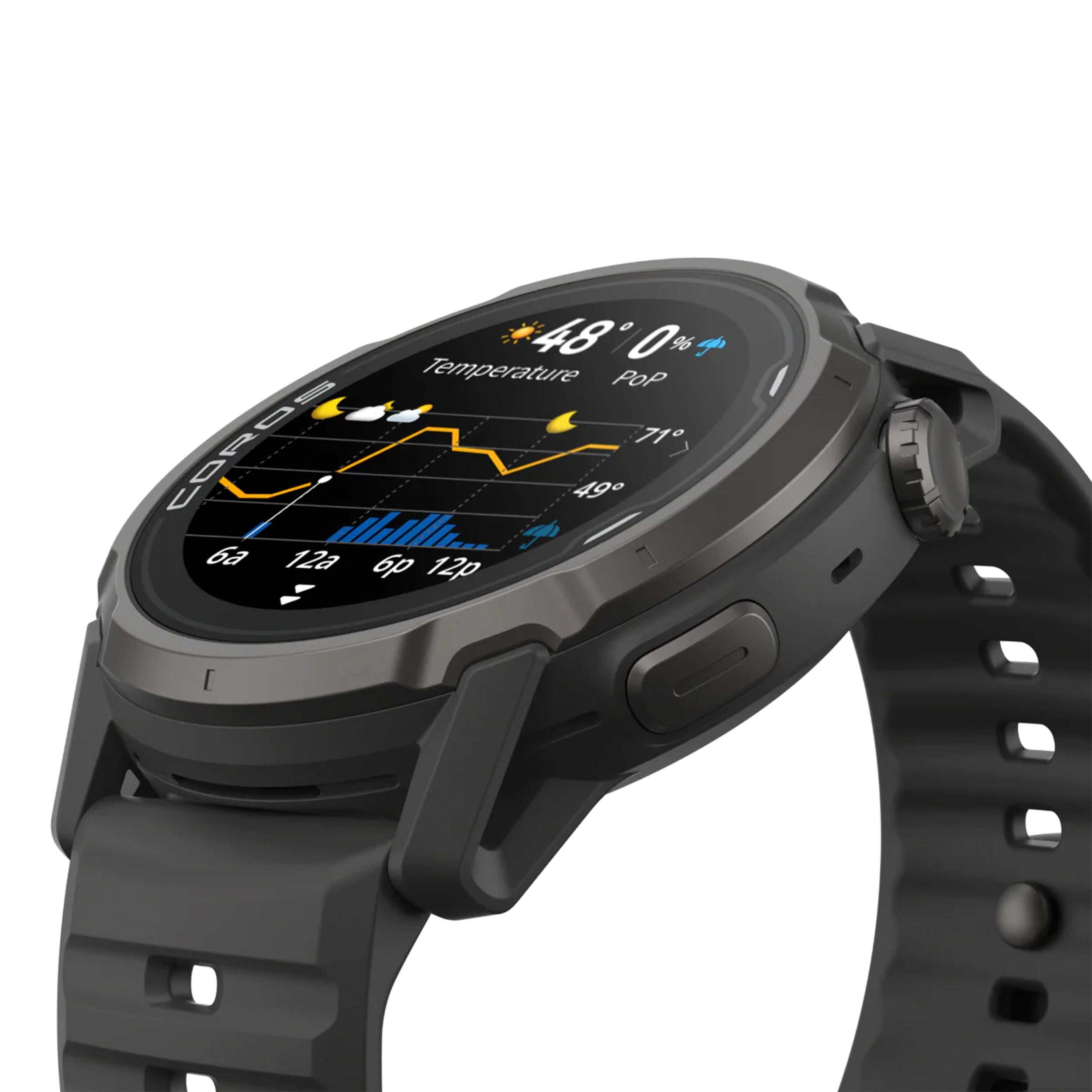 APEX 4 (46mm) Pulse watch - black | Running Point