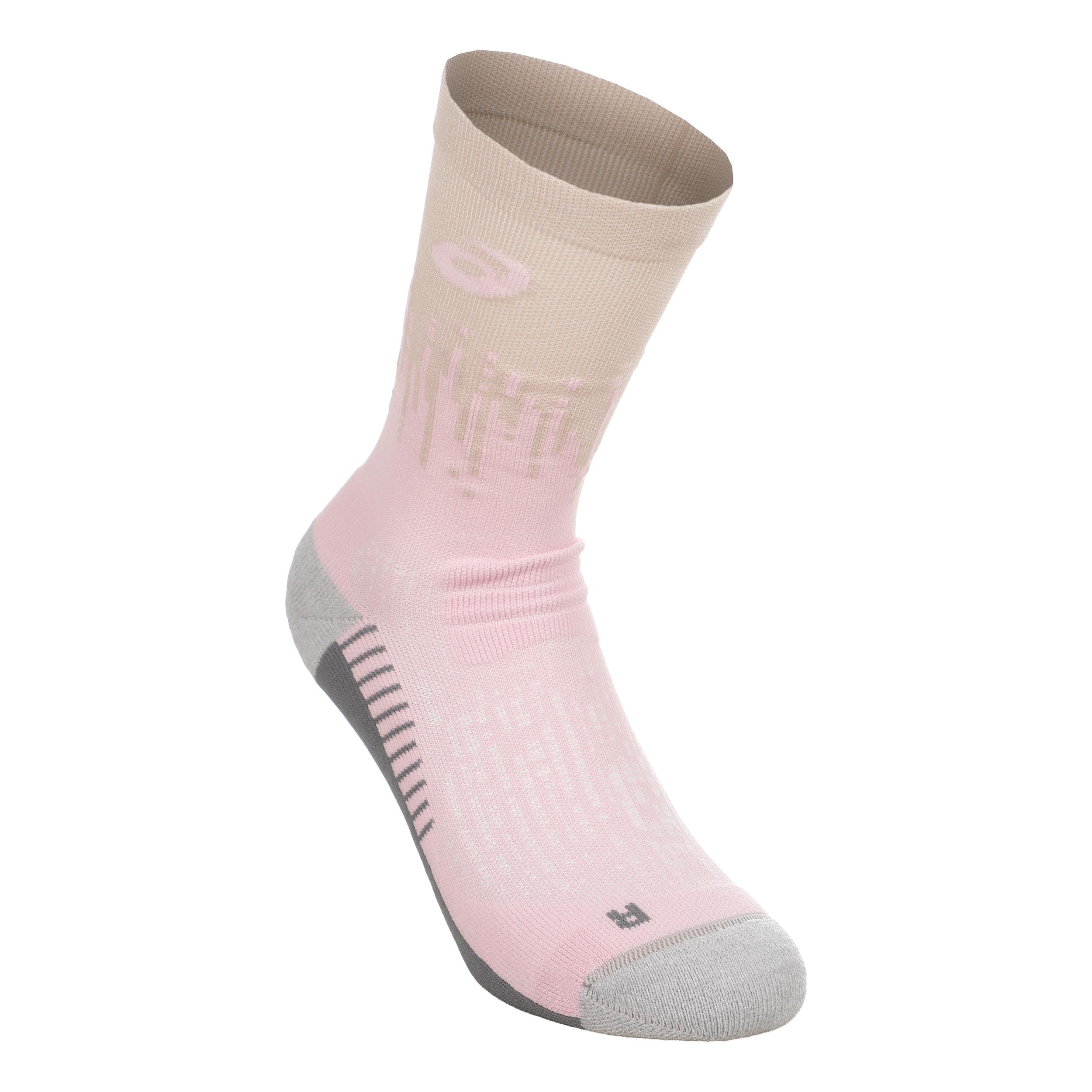 ASICS Performance Crew  Running Socks - pink, cream