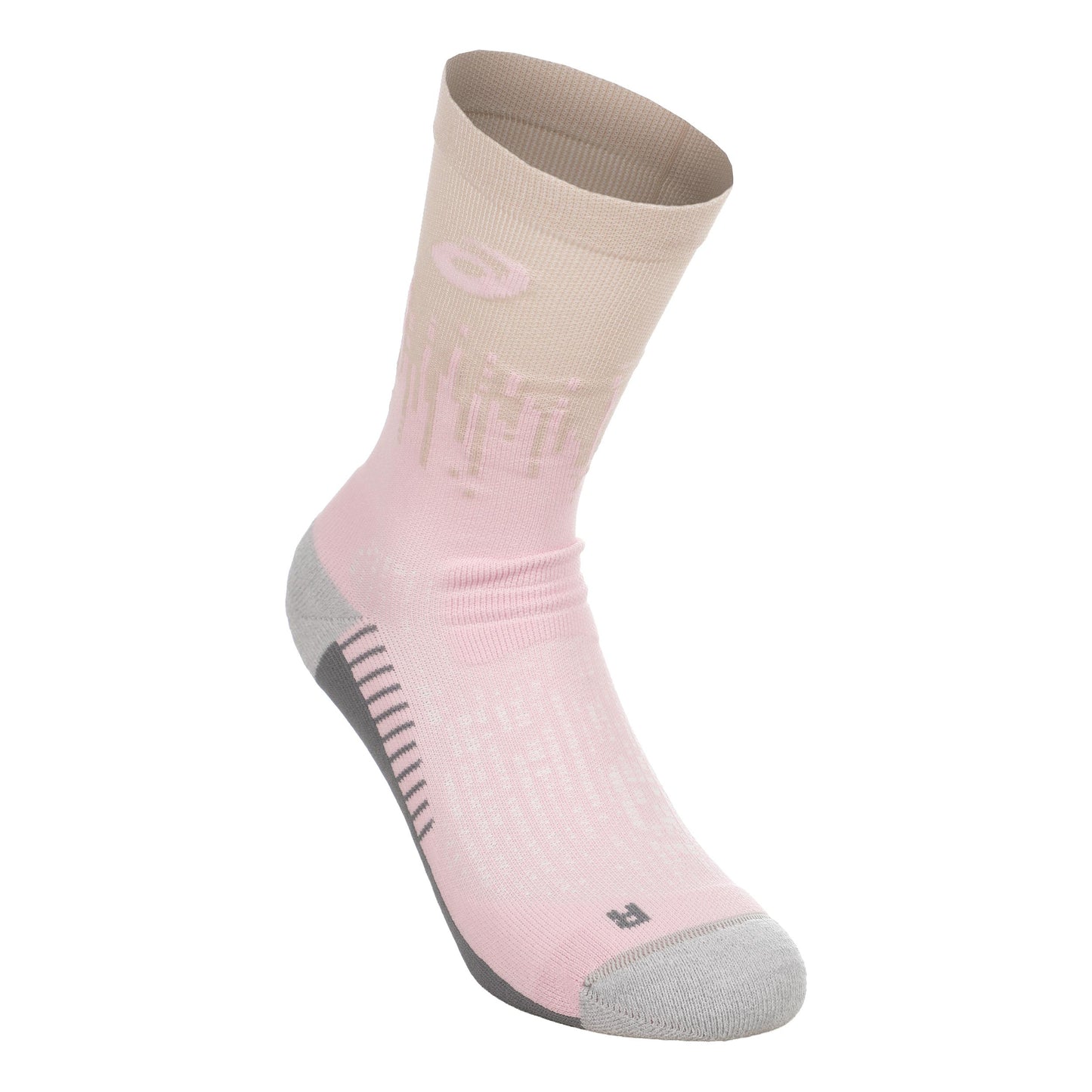 ASICS Performance Crew  Laufsocken - rosa, creme
