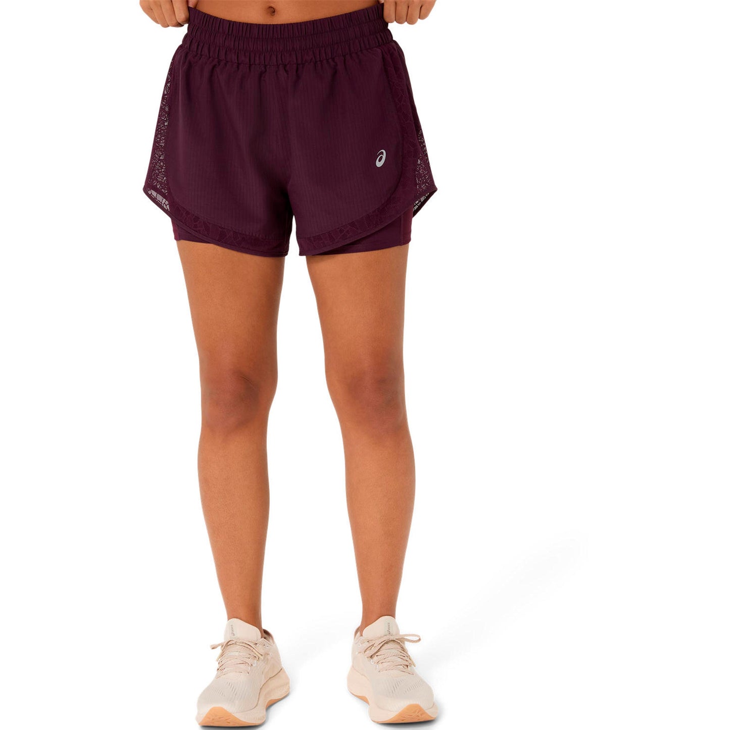 ASICS Nagino  Running shorts - wine red