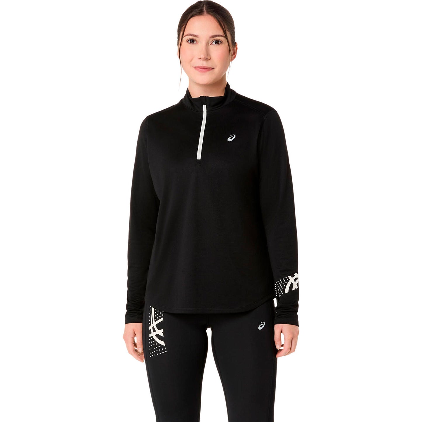 ASICS Icon 1/2 Zip  Running shirt - black