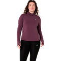 Nagino Winter  Running shirt - wine red