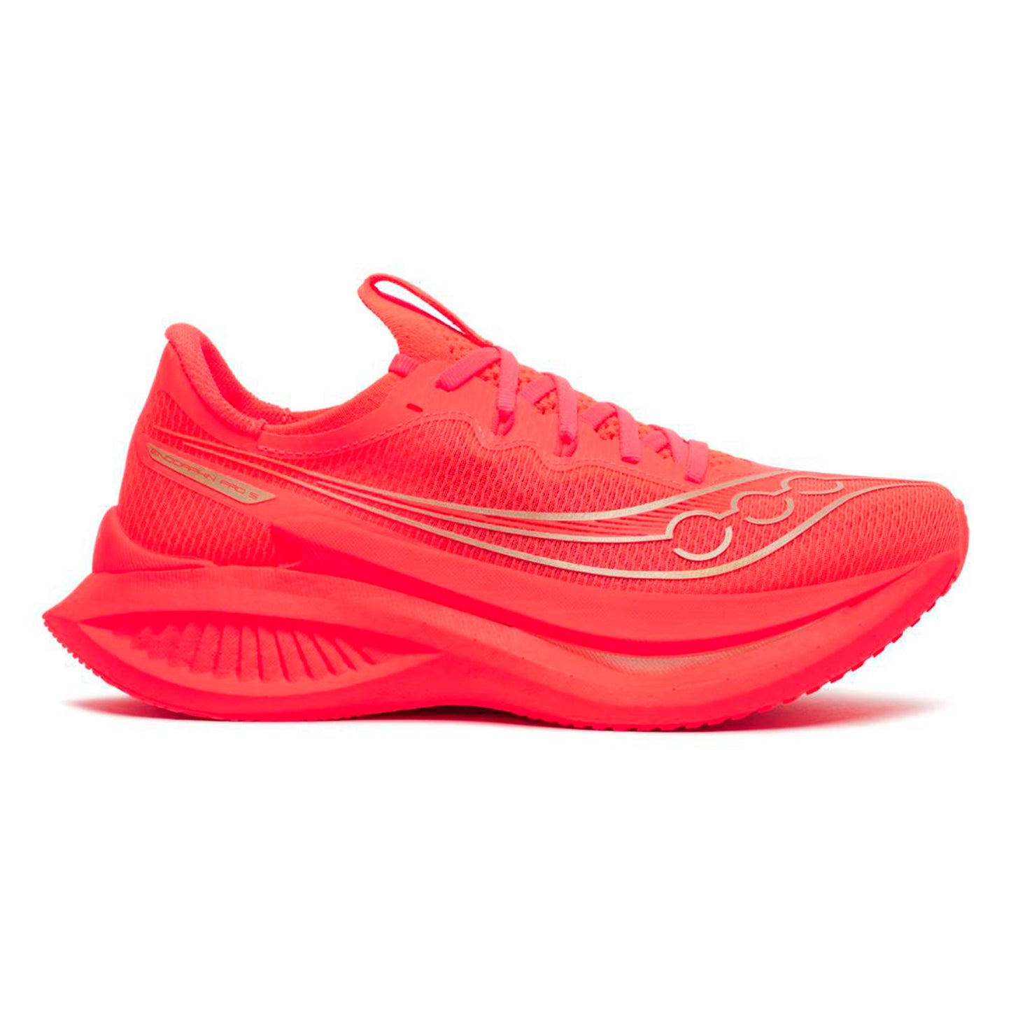 Saucony Endorphin Pro 5 Competition running shoe Women - red, gold