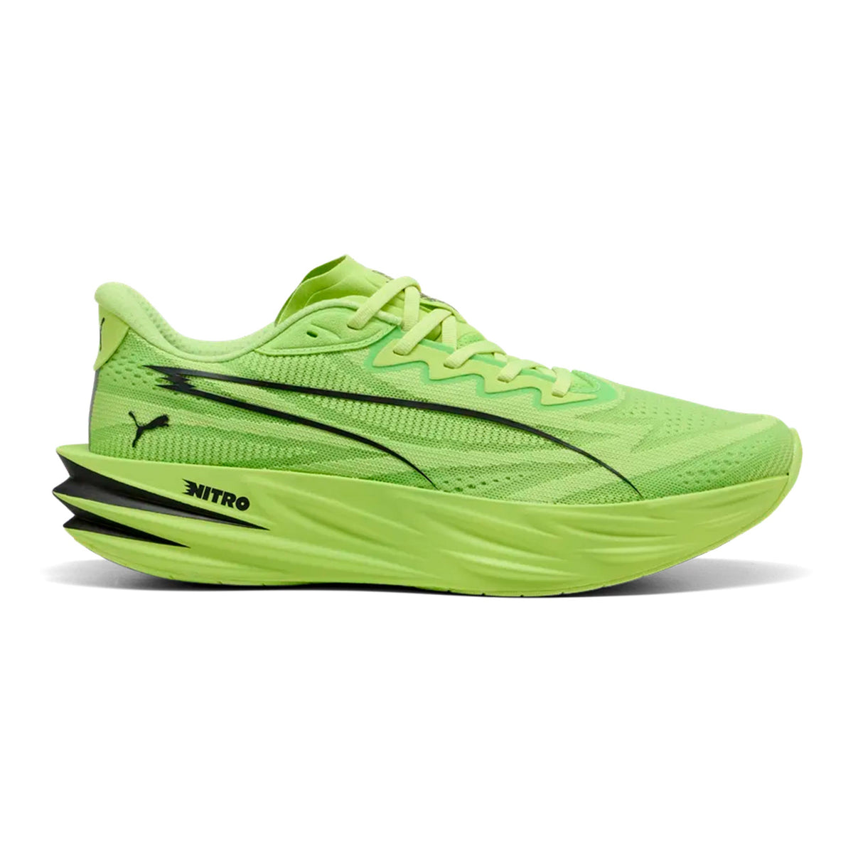 Puma Deviate Pure Nitro Neutralschuh Herren - limette, schwarz