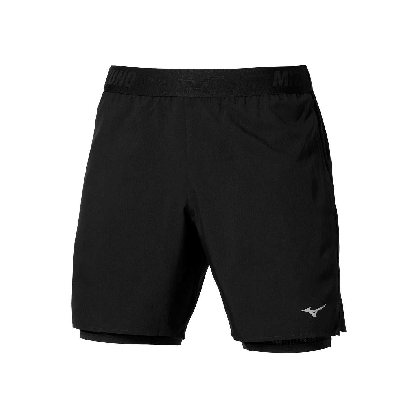 Mizuno Core 5,5in 2in1 Running shorts Men - black