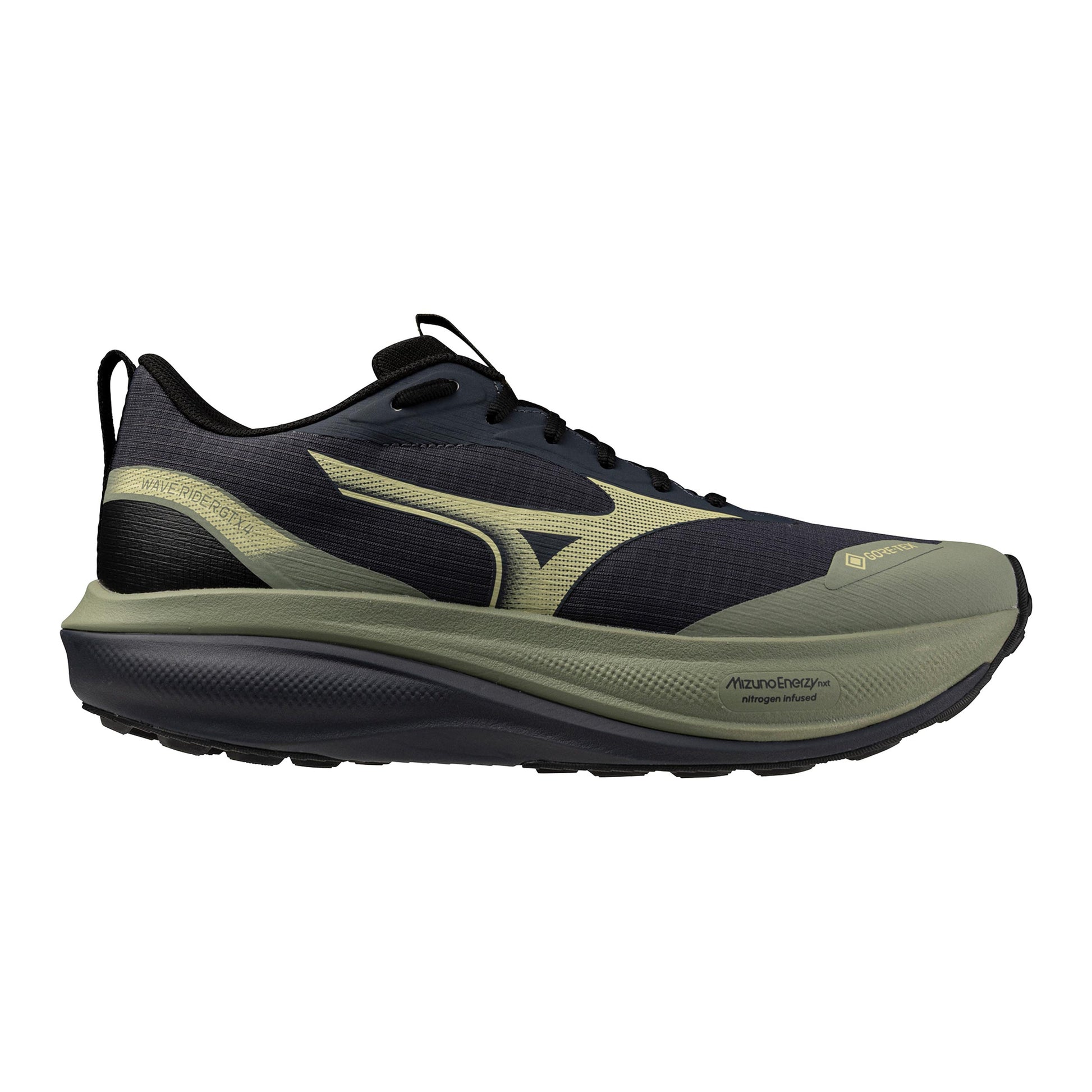 Mizuno Wave Rider GTX 4  Trail running shoe Men - sage, dark blue