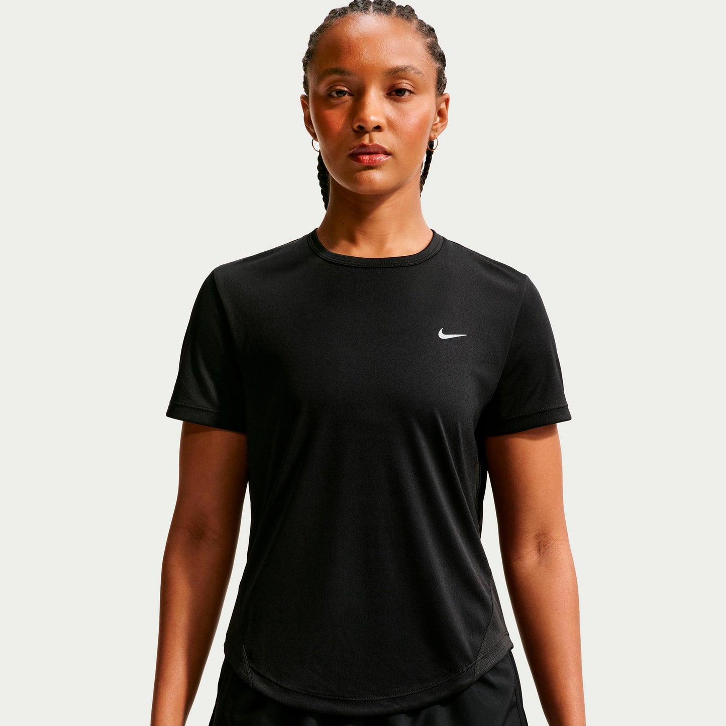 Nike Tempo  Running shirt Women - black, silver