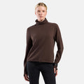 Essential Thermal Midlayer  Laufshirt Damen - braun