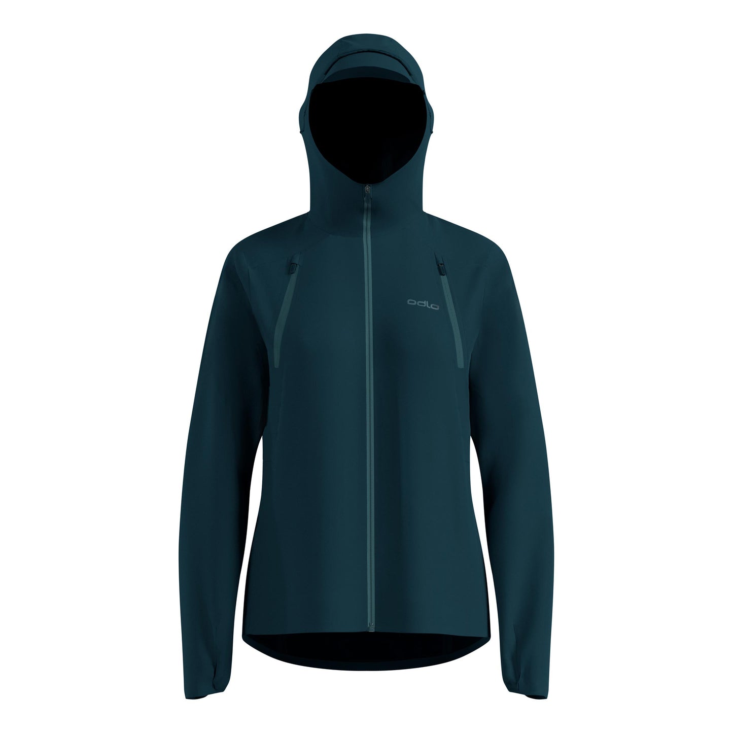 Odlo X-Alp Waterproof Pro  Running jacket Women - petrol