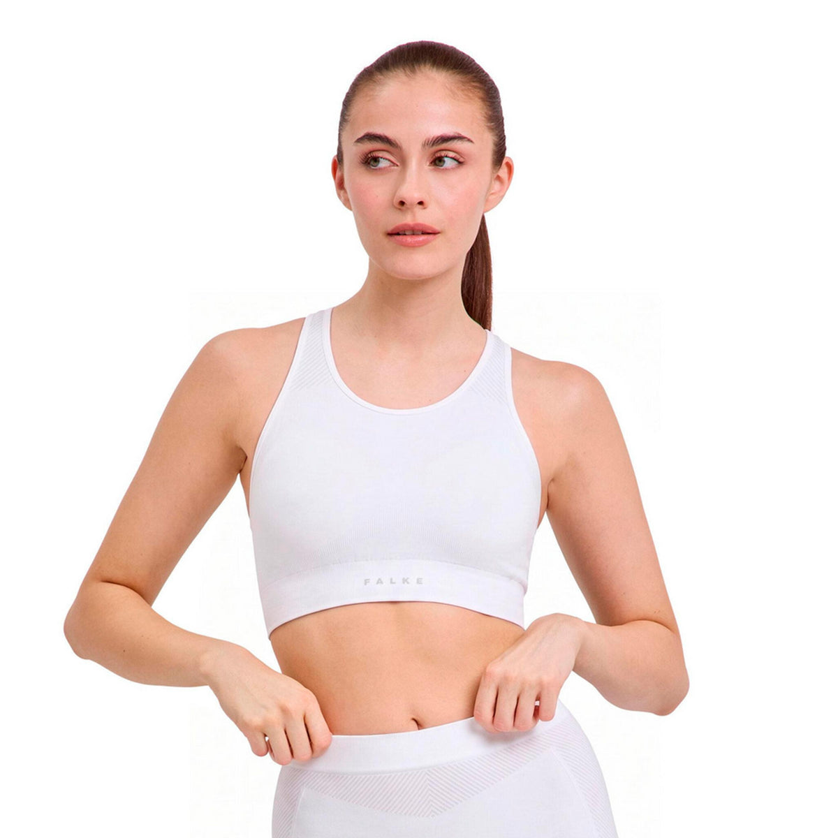 Falke Second Skin  Sports bras Women - white