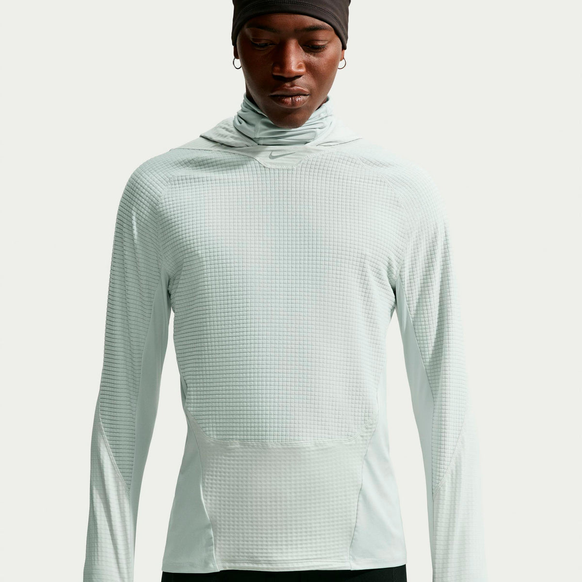 Nike Stride Therma-Fit  Running shirt Men - grey, silver