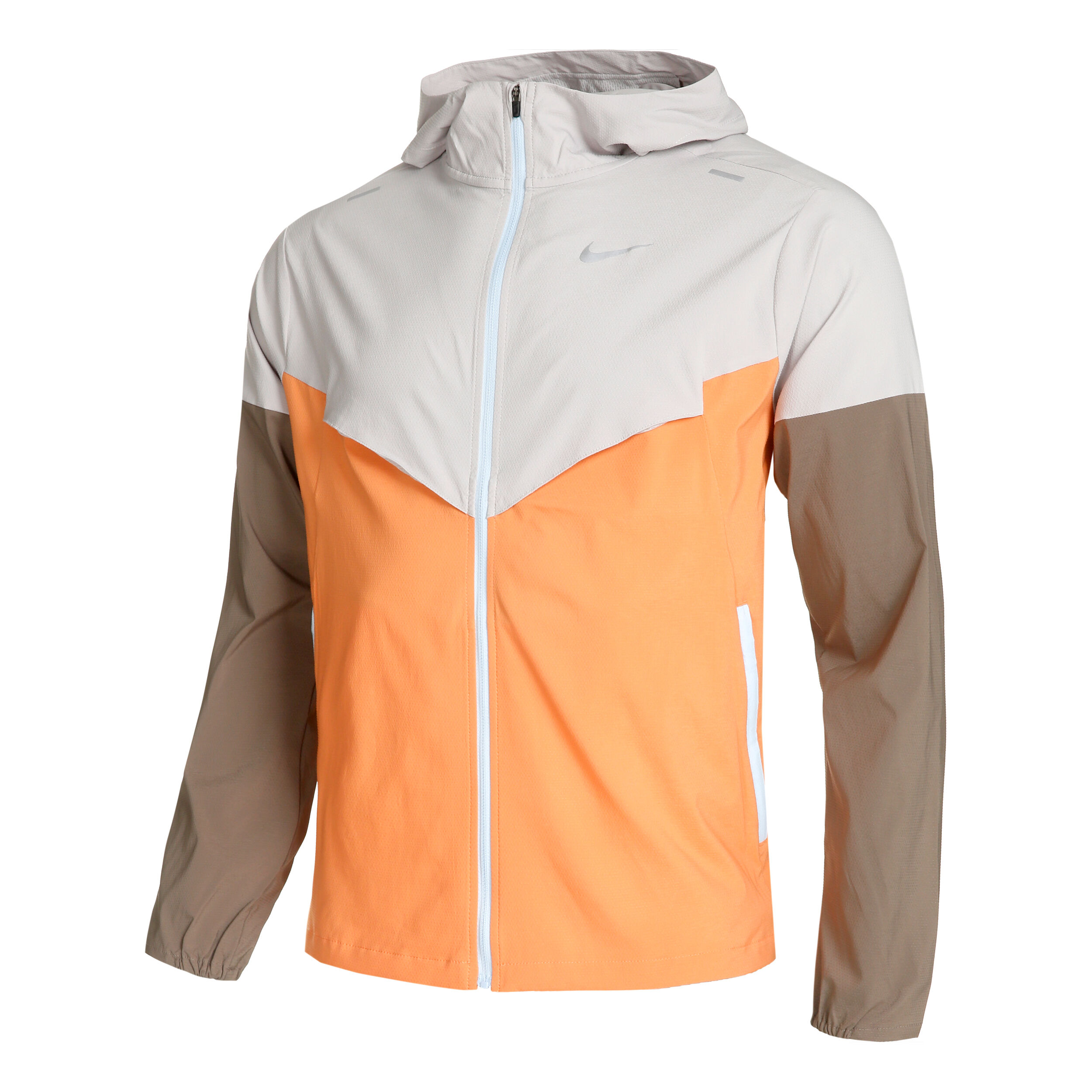 Nike windrunner jacket orange on sale