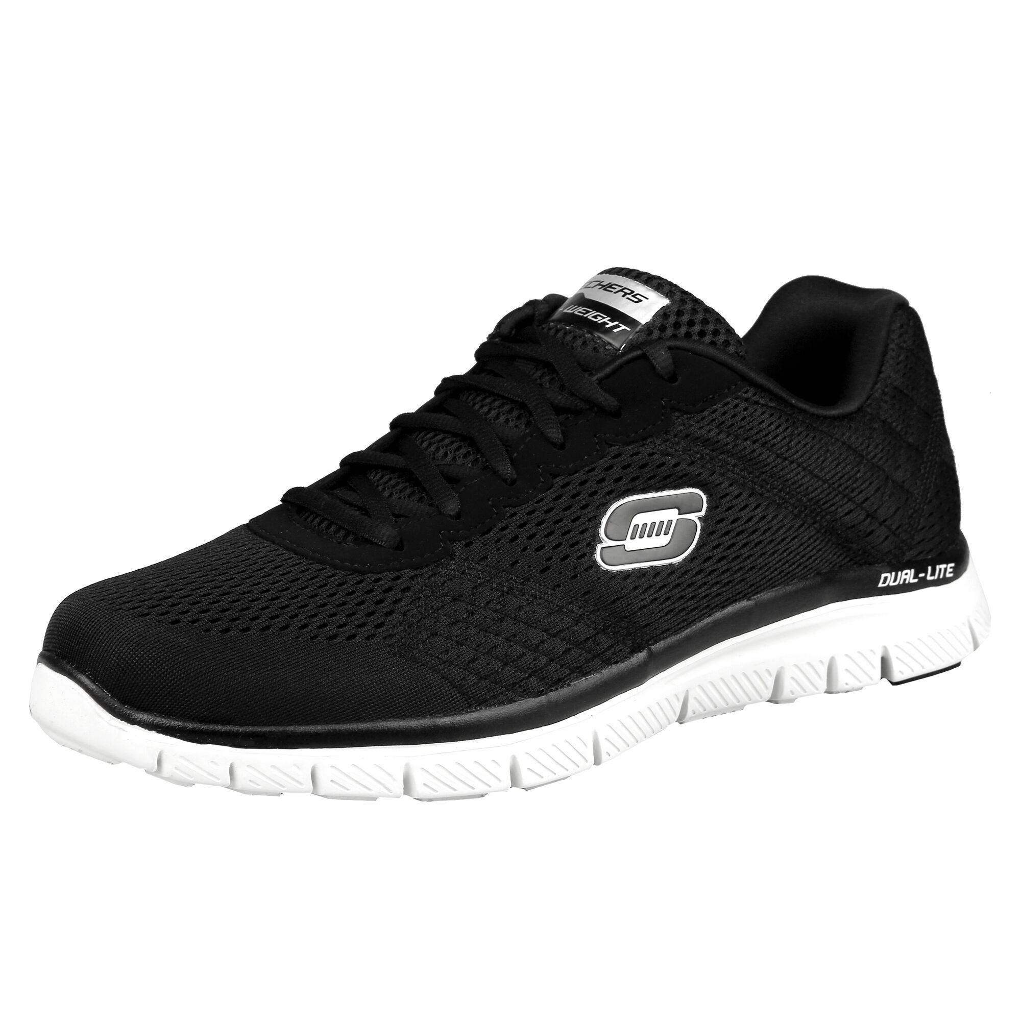 buy Skechers Flex Advantage Covert Running Shoe Men Black, online | Running Point