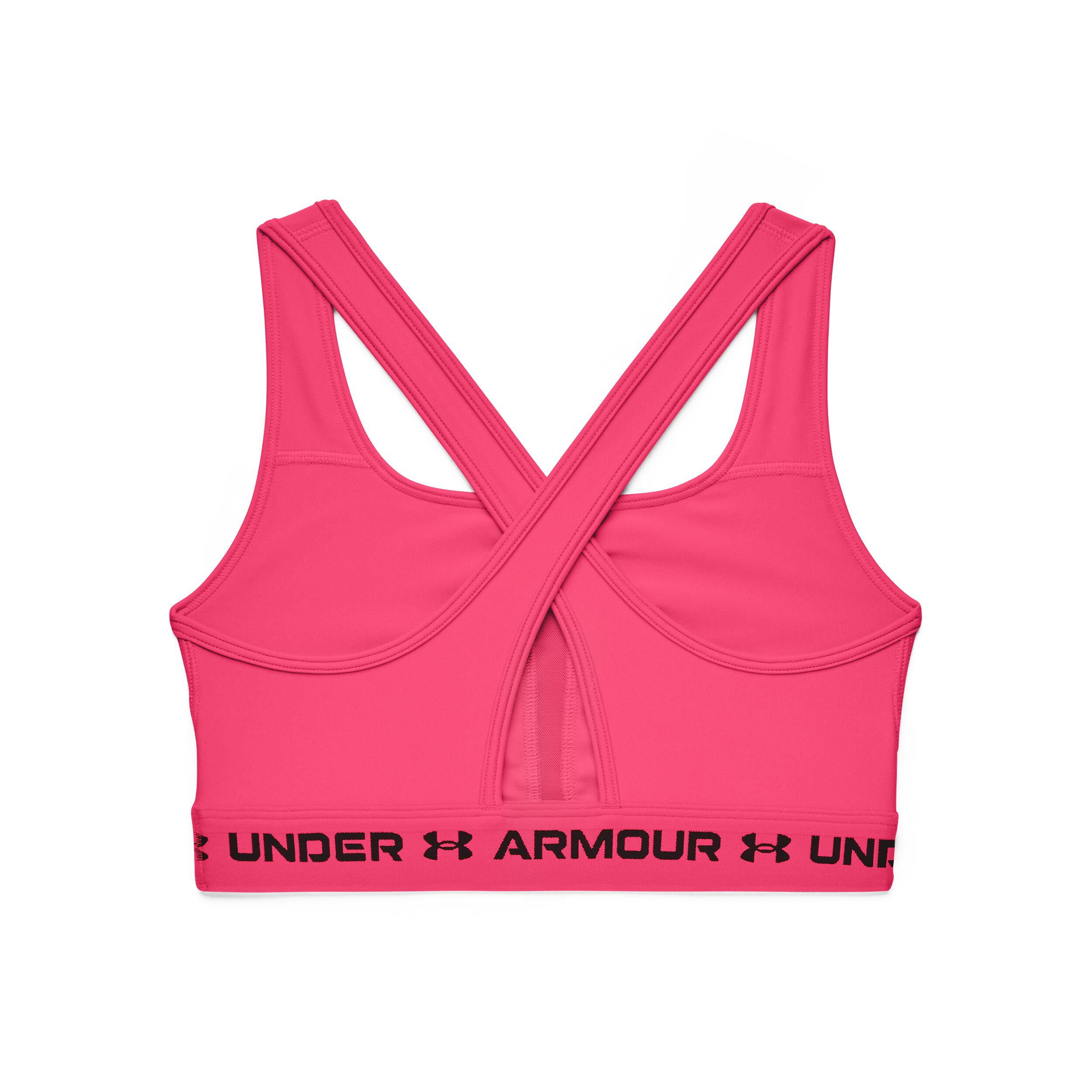 Under armour sports bra pink outlet
