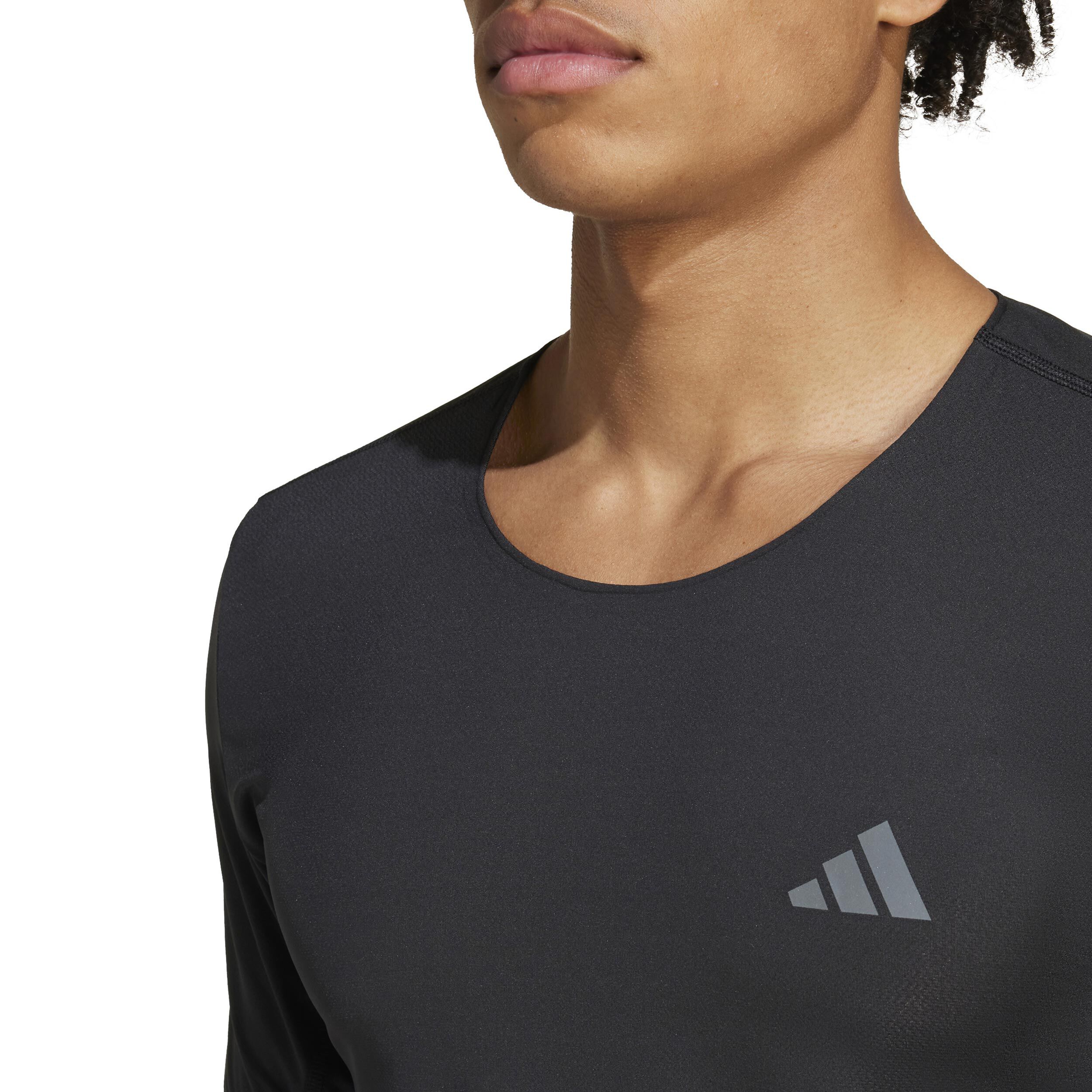 adidas エミレーツ ブラックシャツM Buy adidas Adizero Running Shirt Men Black online | Running