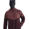 Miler Running jacket Men - dark red, bronze