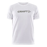 Craft Clothing Craft Core Essence Logo Running Shirt Men-White