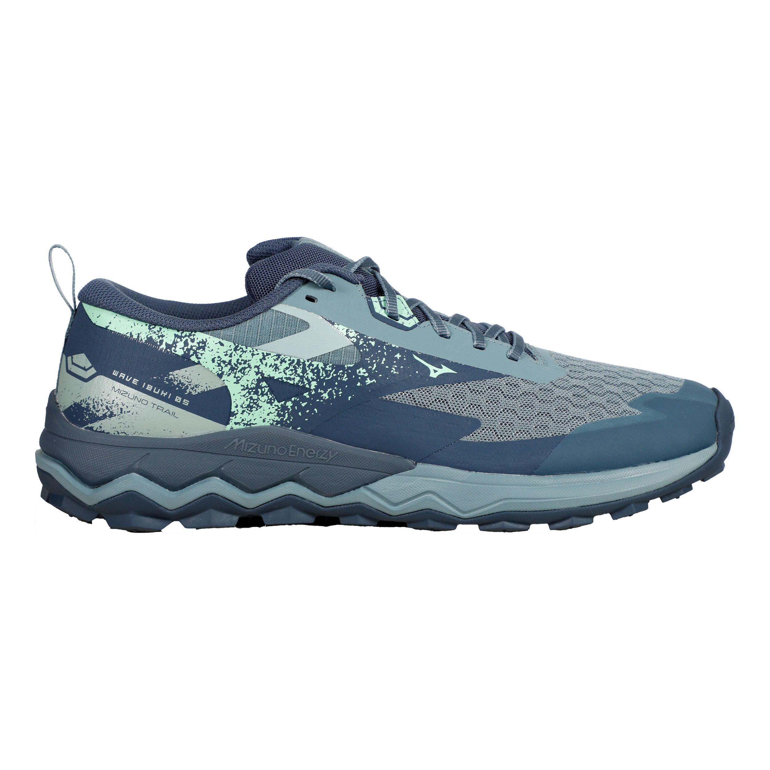 【再入荷】 5 Ibuki Wave Mizuno Buy Trail Dark Petrol, Men Shoe Running テープ・マスキングテープ