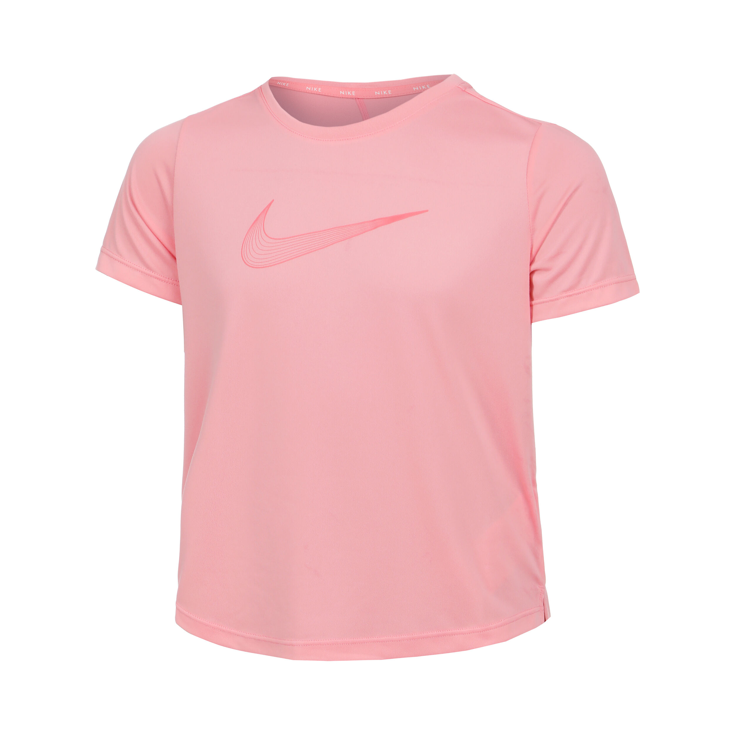 Coral pink nike shirt new arrivals