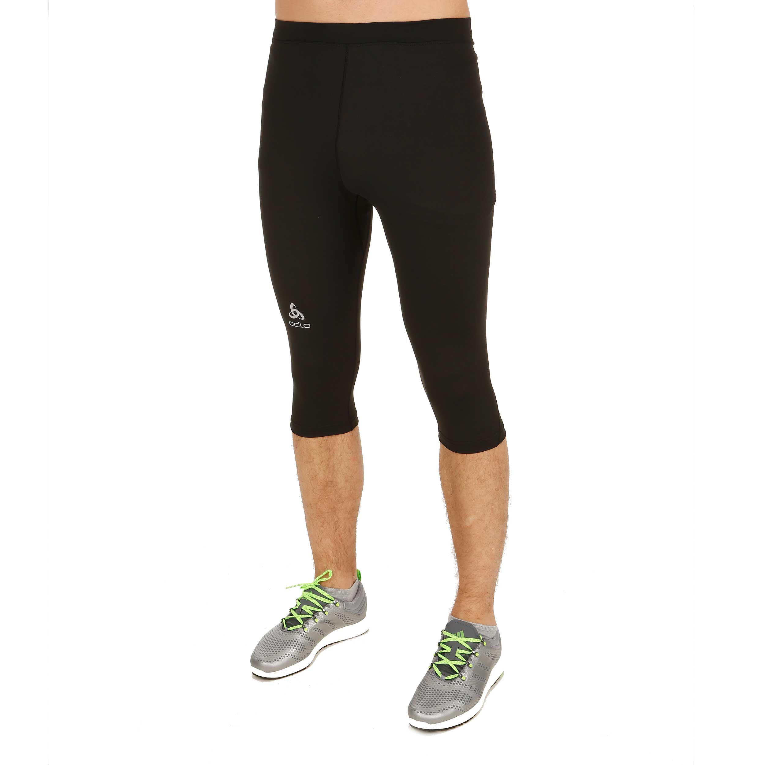 Buy Odlo Sliq 3 4 Running Pants Men Black online Running Point COM