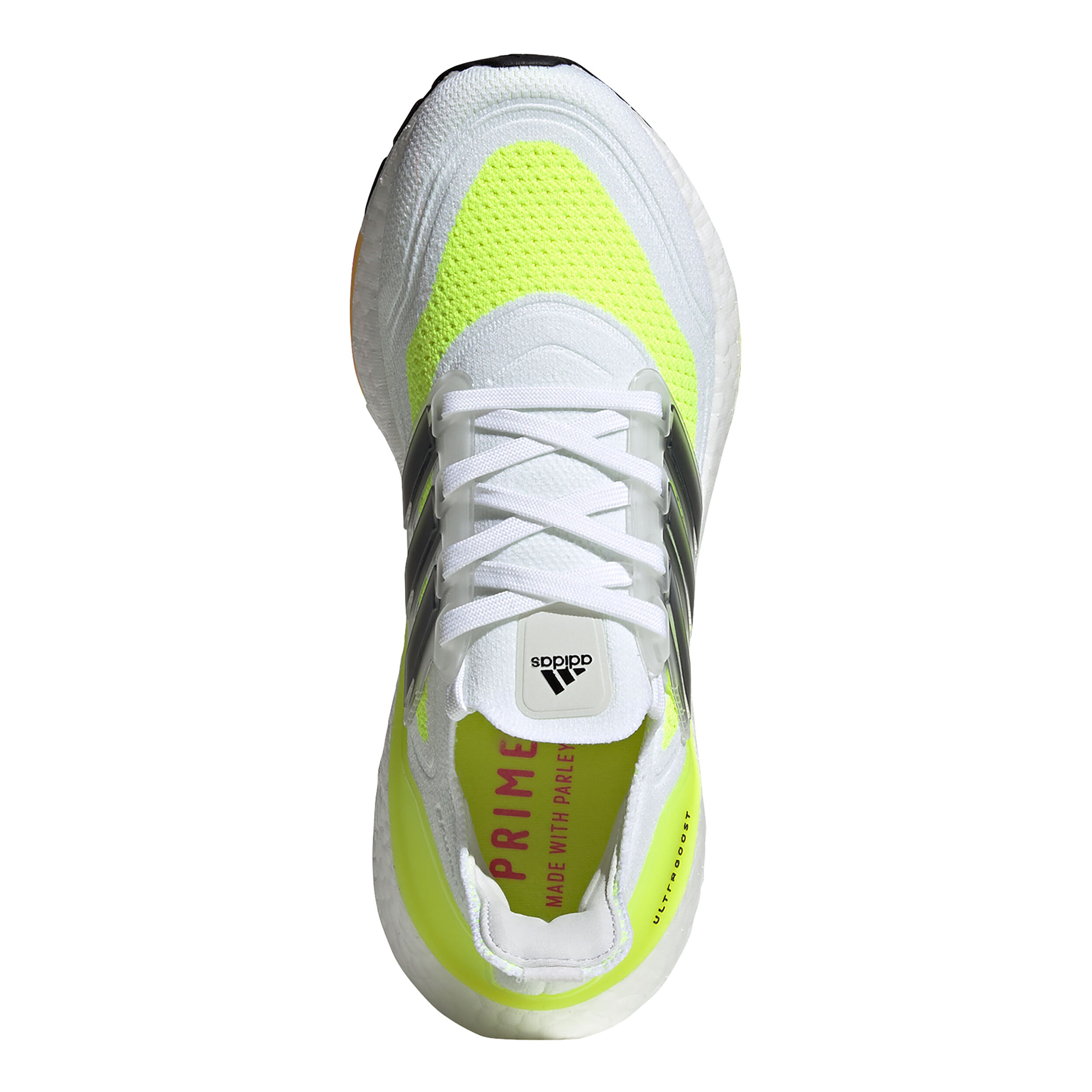 Neon yellow ultra boost top