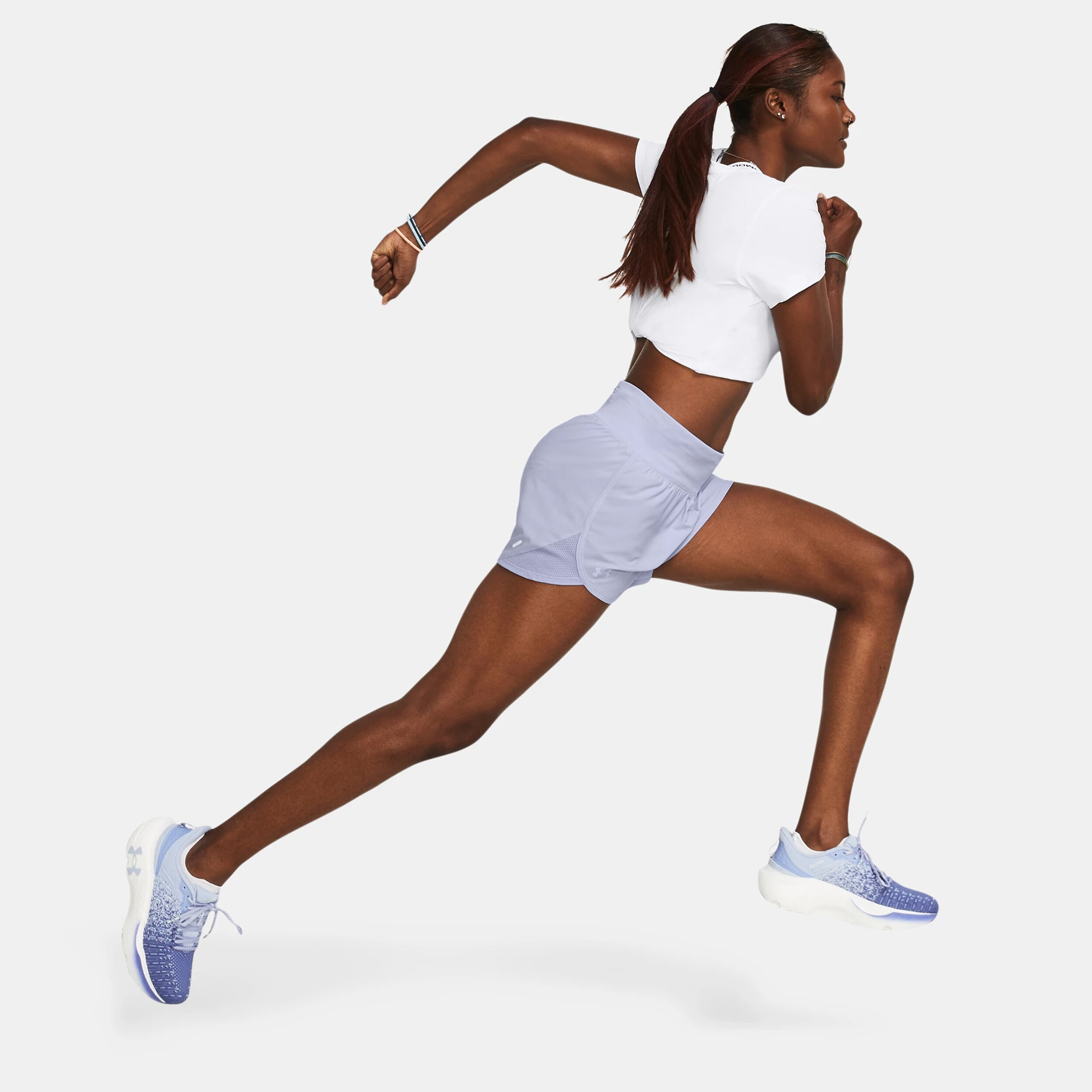 Buy Under Armour Fly By Elite 5 Inch Shorts Women Lilac online Running Point COM