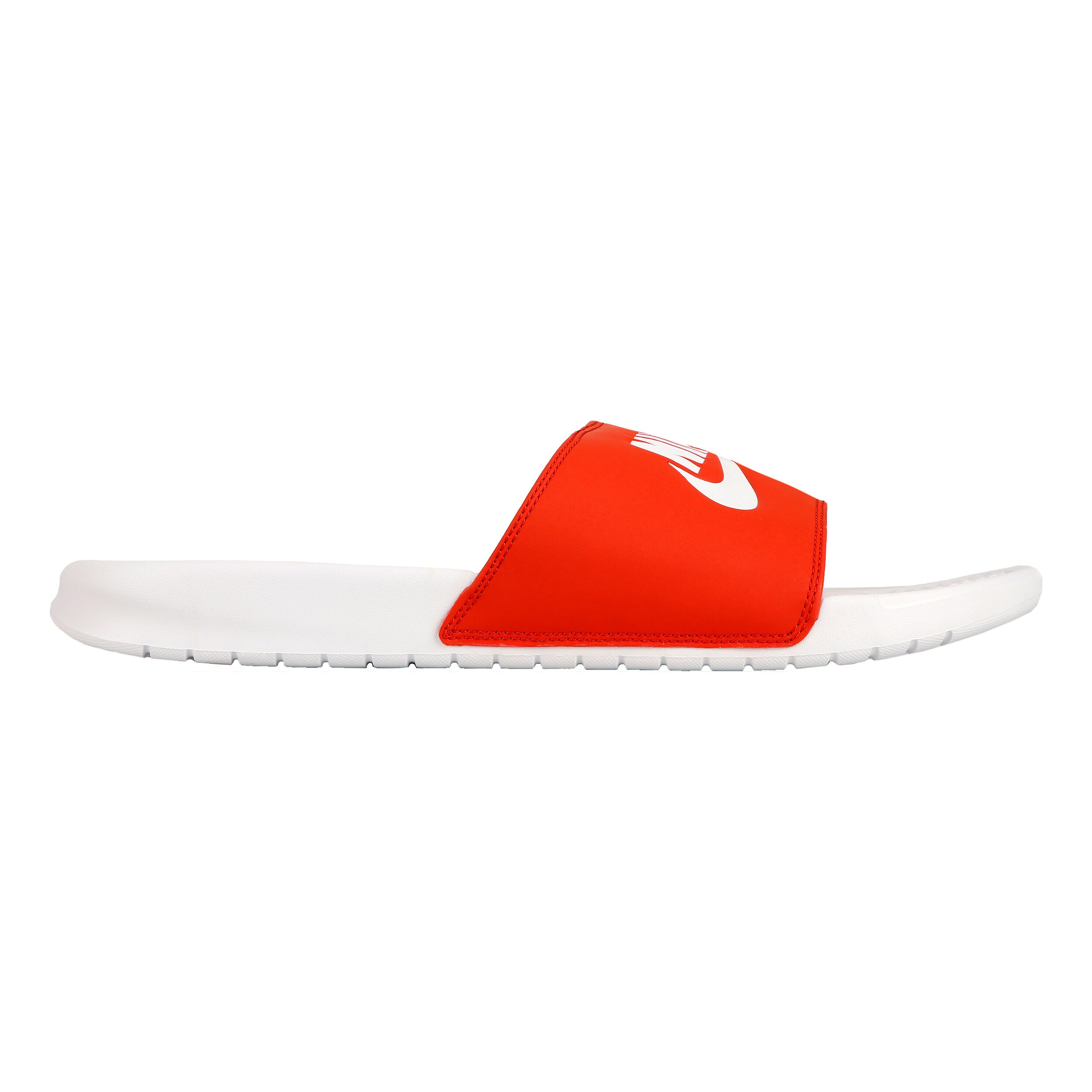 Buy Nike Benassi Just Do It Slippers Men White Red in size 42 5 online Running Point COM