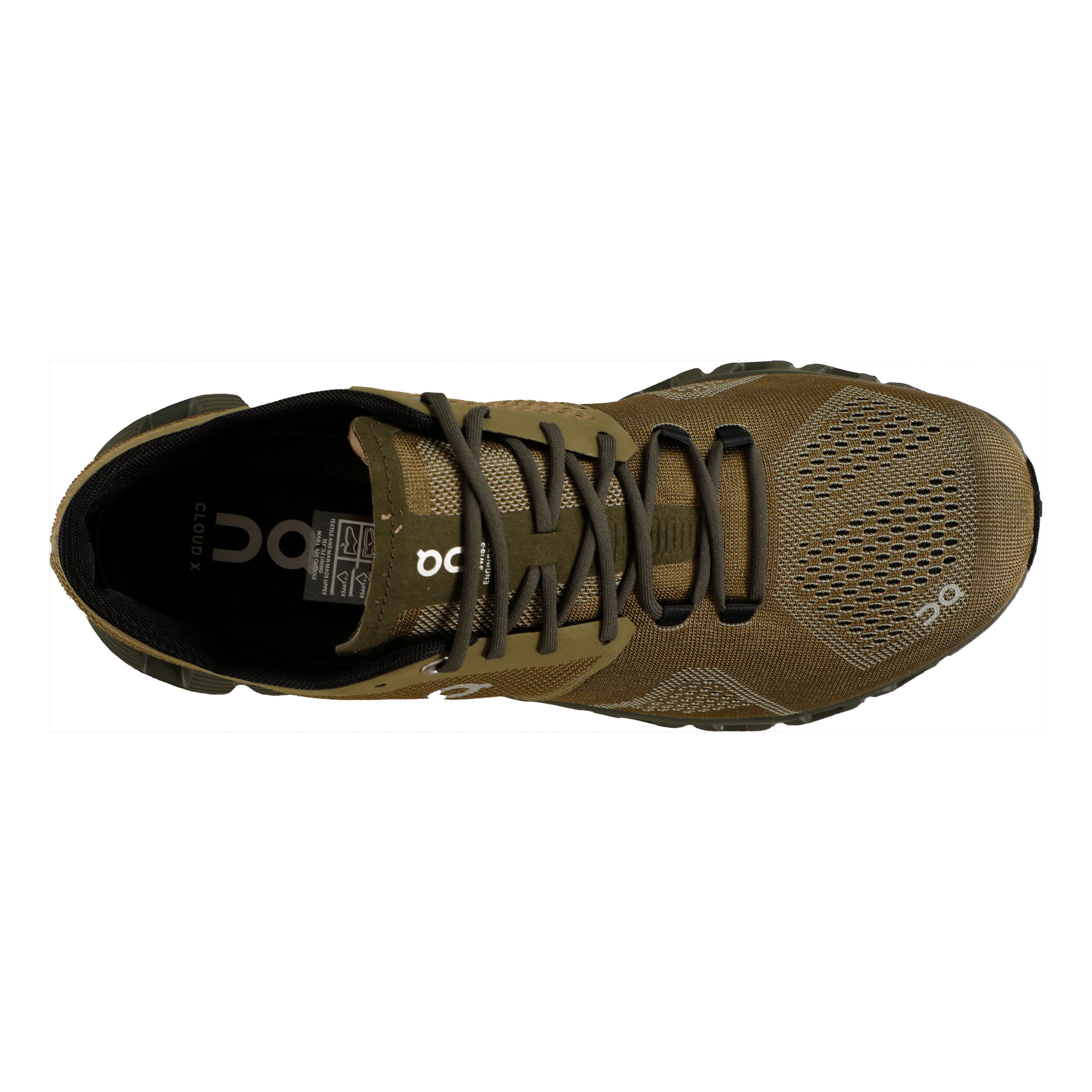 Cloud X Neutral Running Shoe Men - Olive, Green