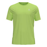 Odlo Clothing Odlo Zeroweight Chill-Tec Crew Neck Running shirt Men - lime, 