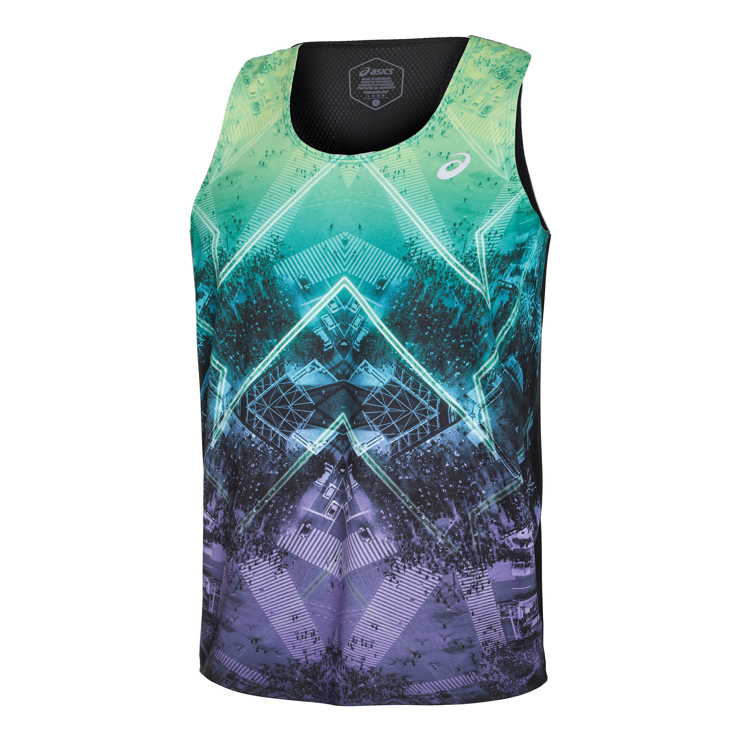 Asics running tank shop