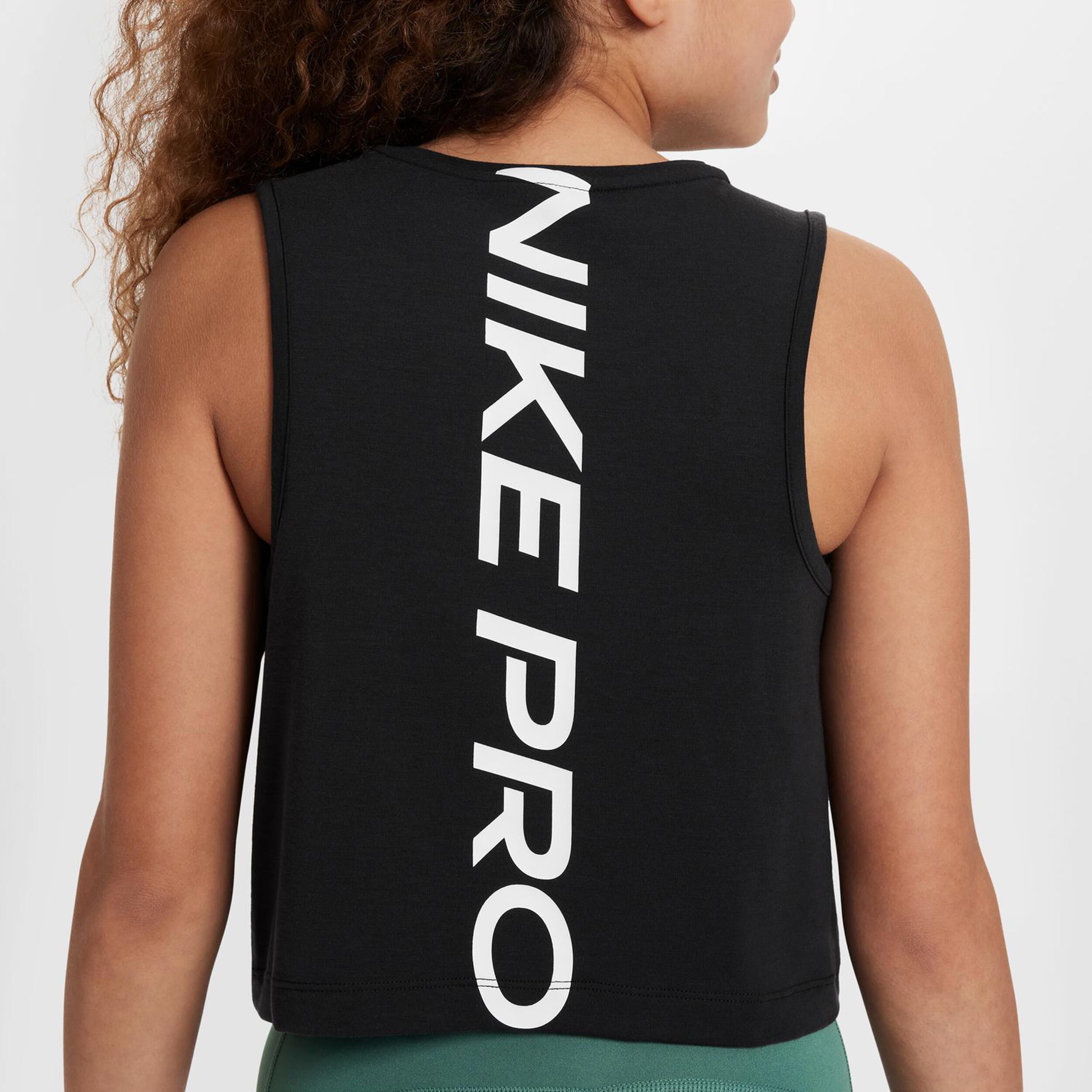Buy Nike Dri Fit Pro Big Kids Tank Top Girls Black White online Running Point COM