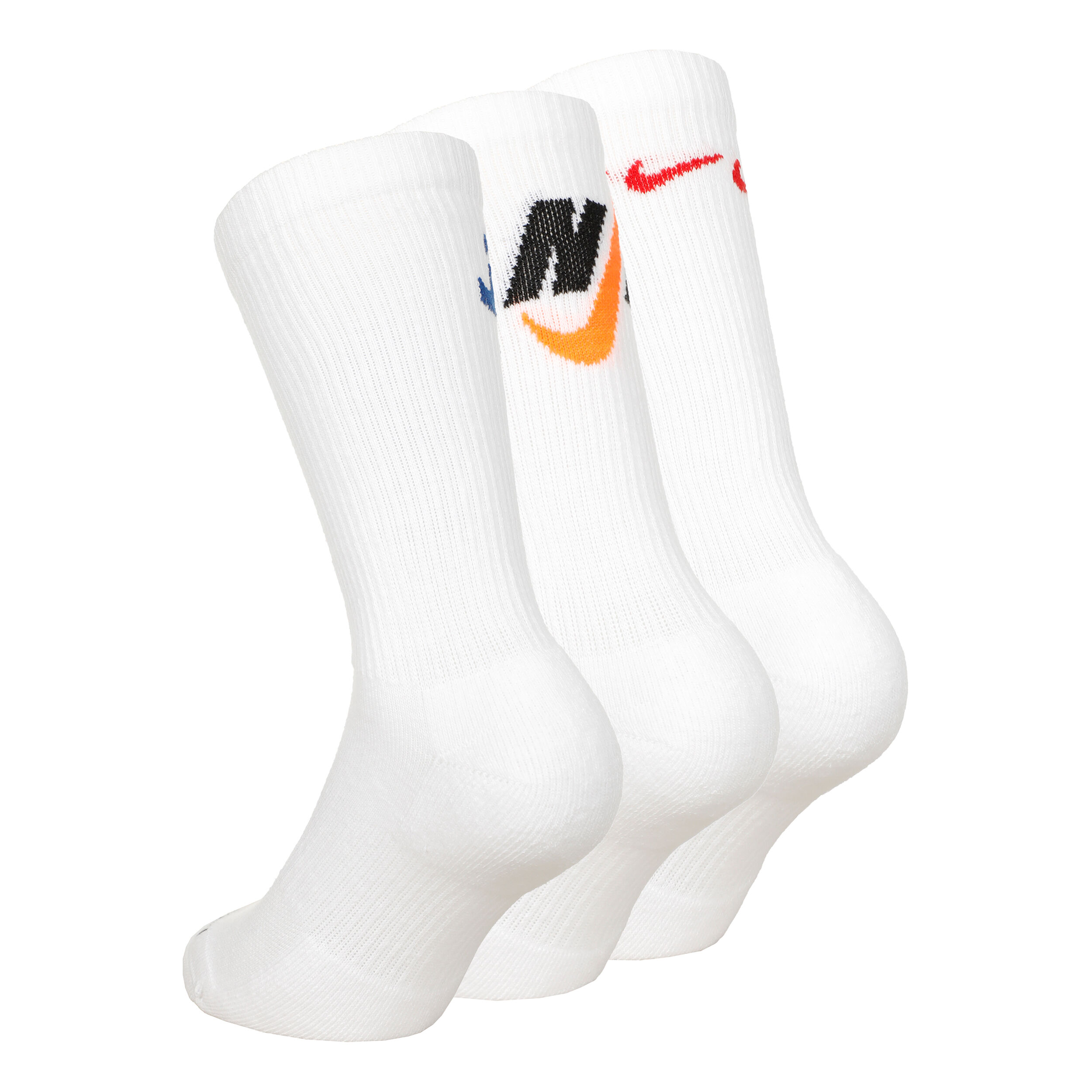 Buy Nike Everyday Plus Cushioned Sports Socks White Multicoloured online Running Point COM