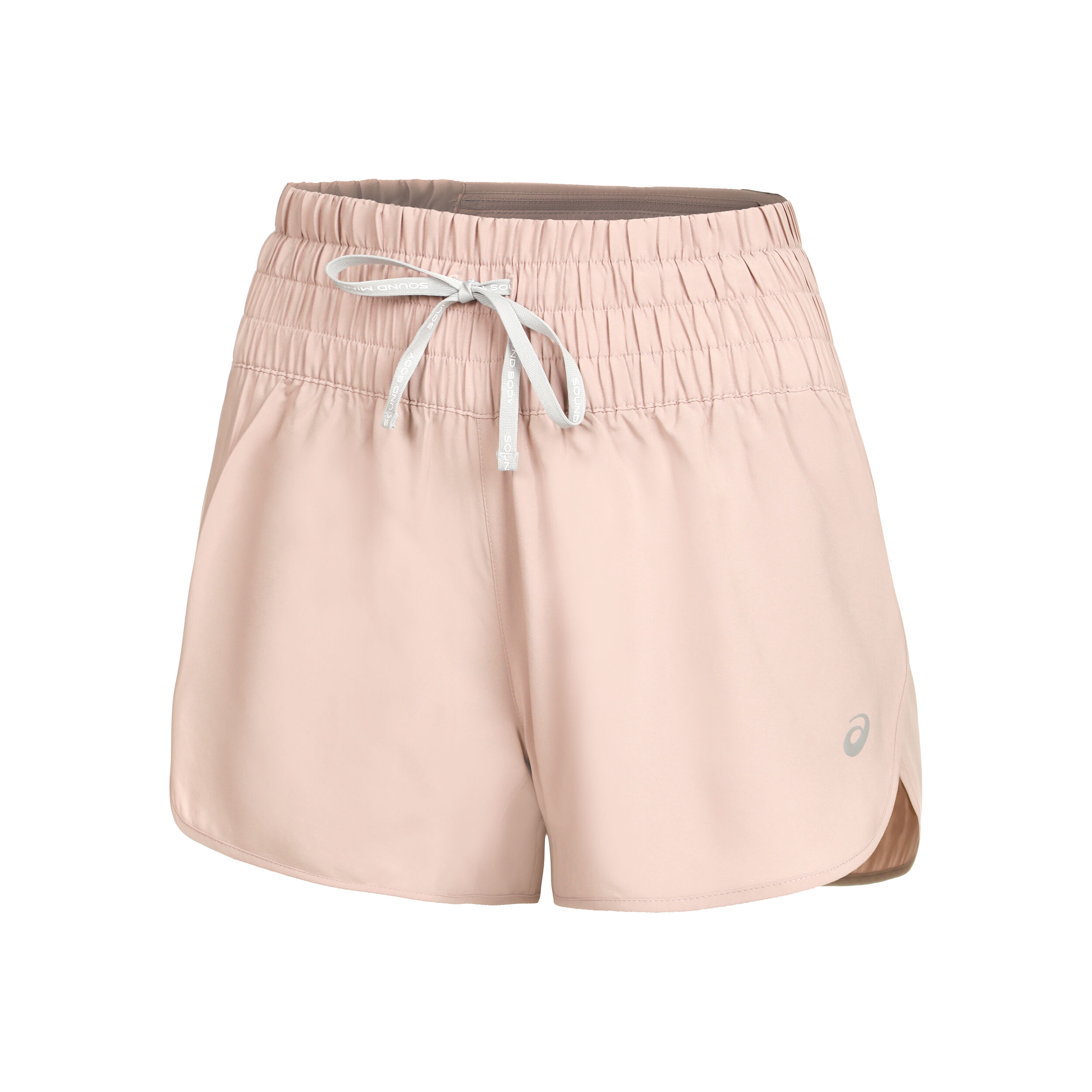 Womens asics running best sale shorts
