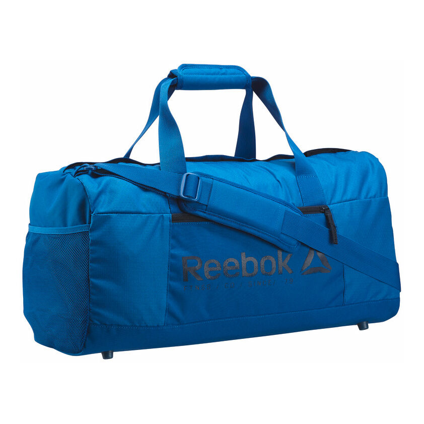 Buy Reebok Foundation Medium Grip Sports Bag Blue Black online Running Point COM