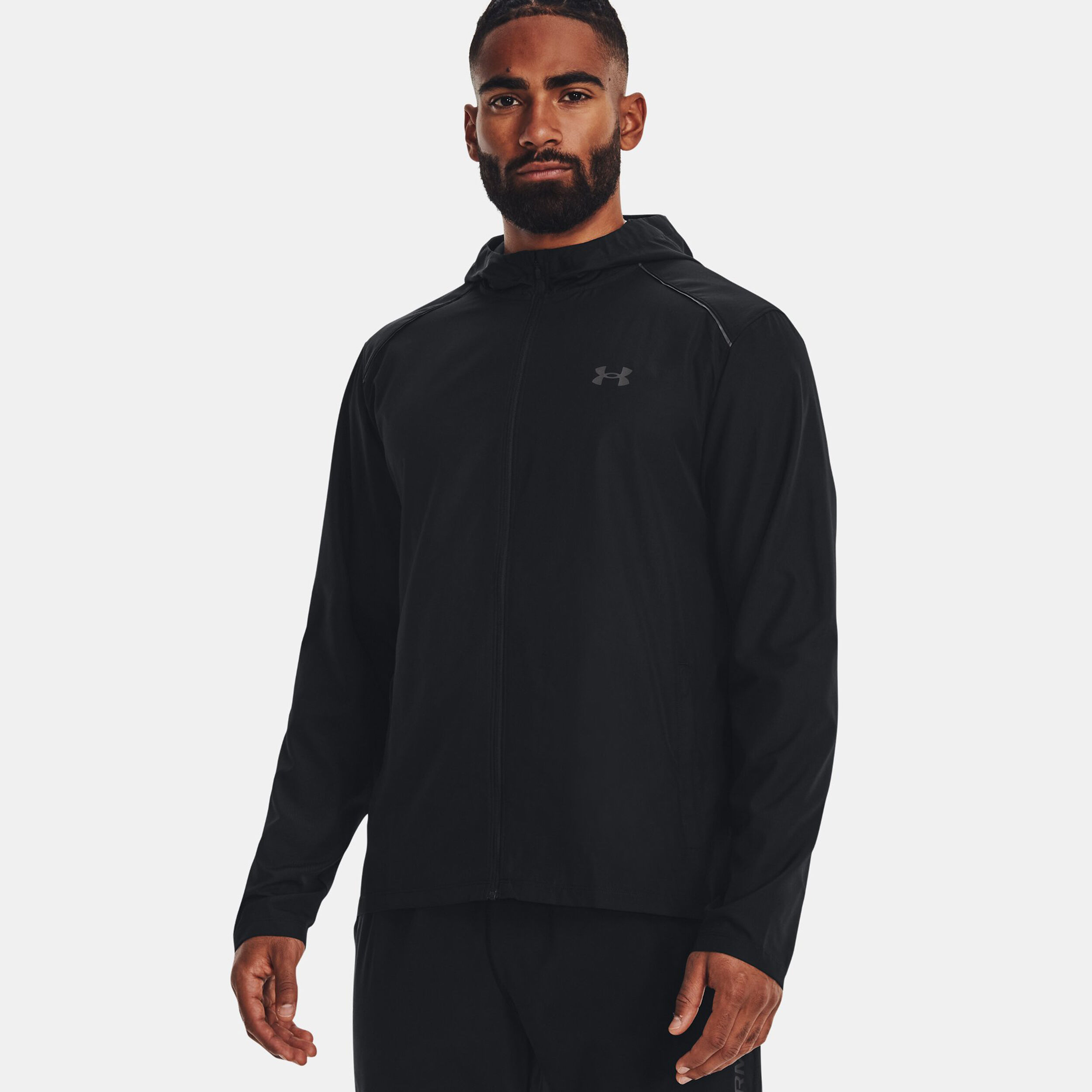 Buy Under Armour Storm Run Hooded Running Jacket Men Black online Running Point COM