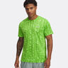 Launch Printed Running Shirt Men-Neon Green,Green