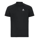 Odlo Clothing Odlo Essential Trail 1/2 Crew Neck Running shirt Men - black, 