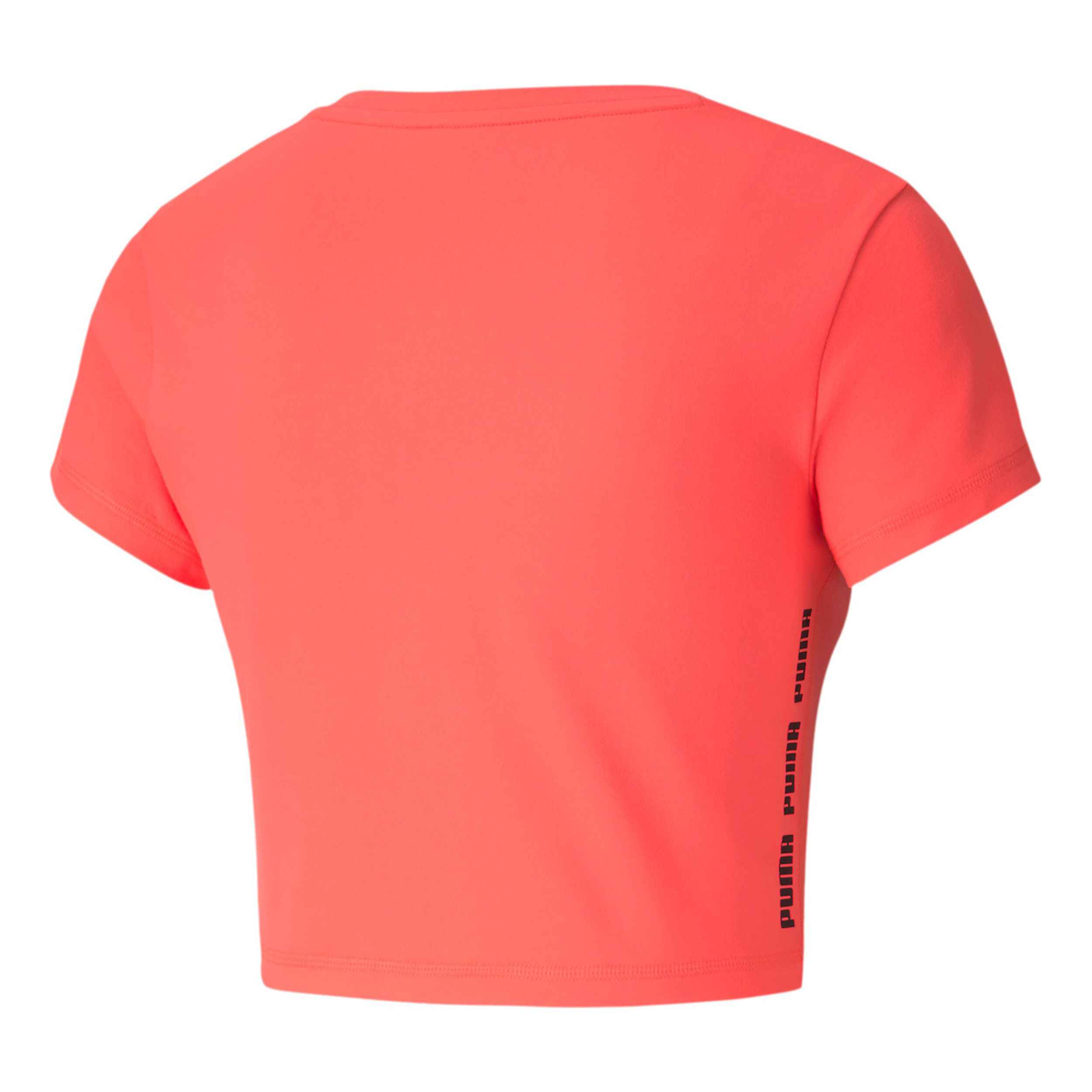 Buy Puma Feel It Crop T Shirt Women Coral Silver in size M online Running Point COM