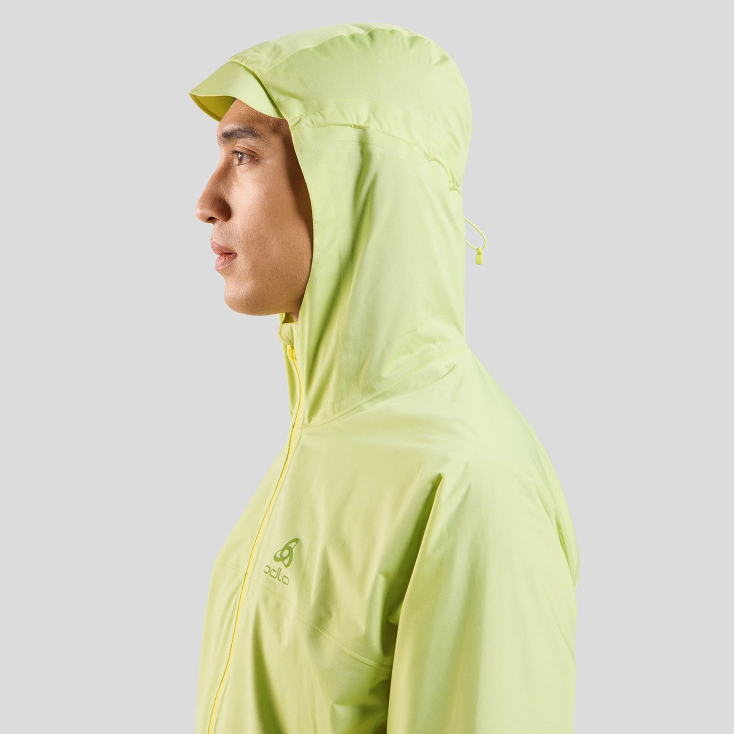 White waterproof running jacket best sale