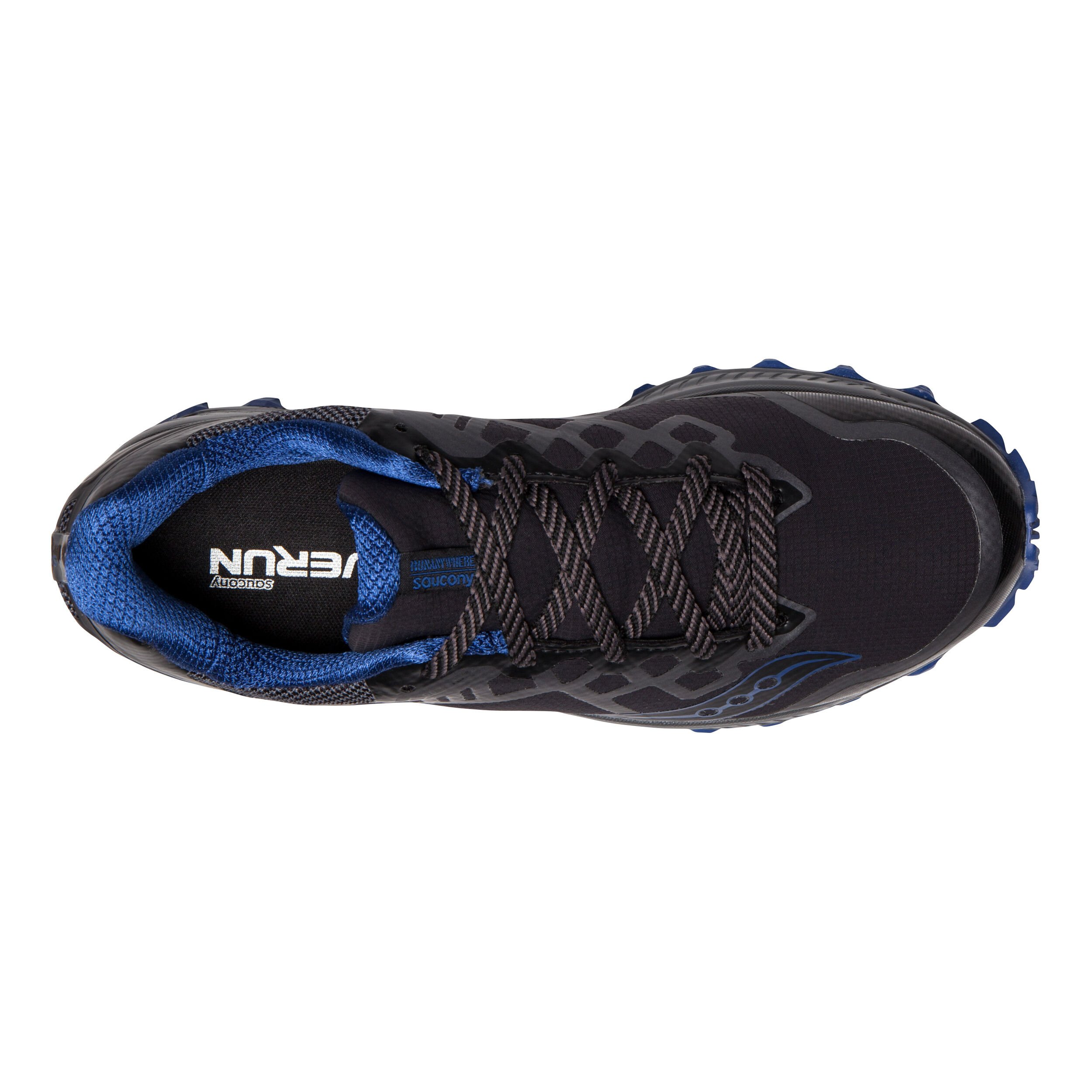 Buy Saucony Peregrine 8 GTX Trail Running Shoe Men Black Dark Blue online Running Point COM