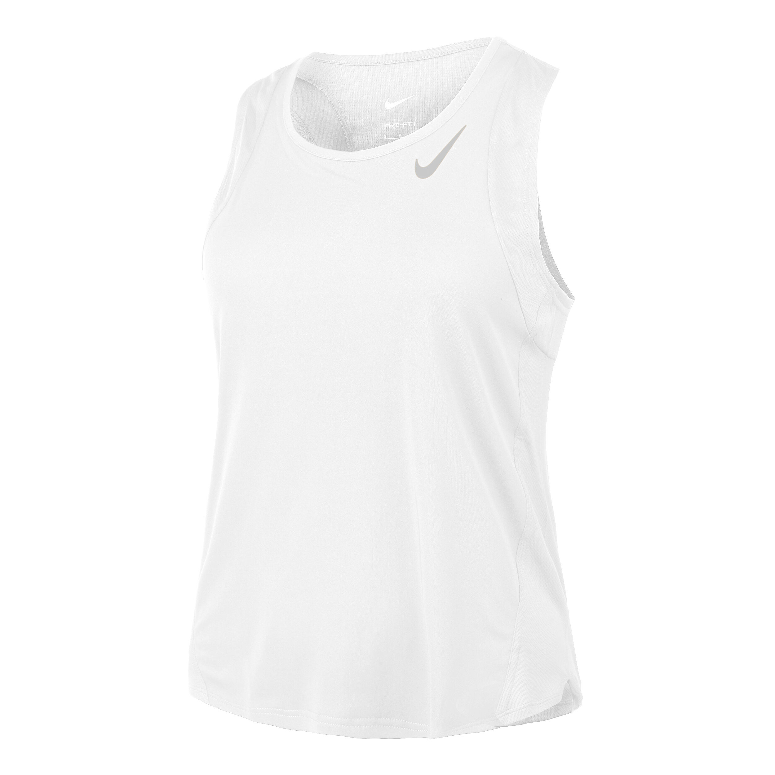 White nike singlet sales