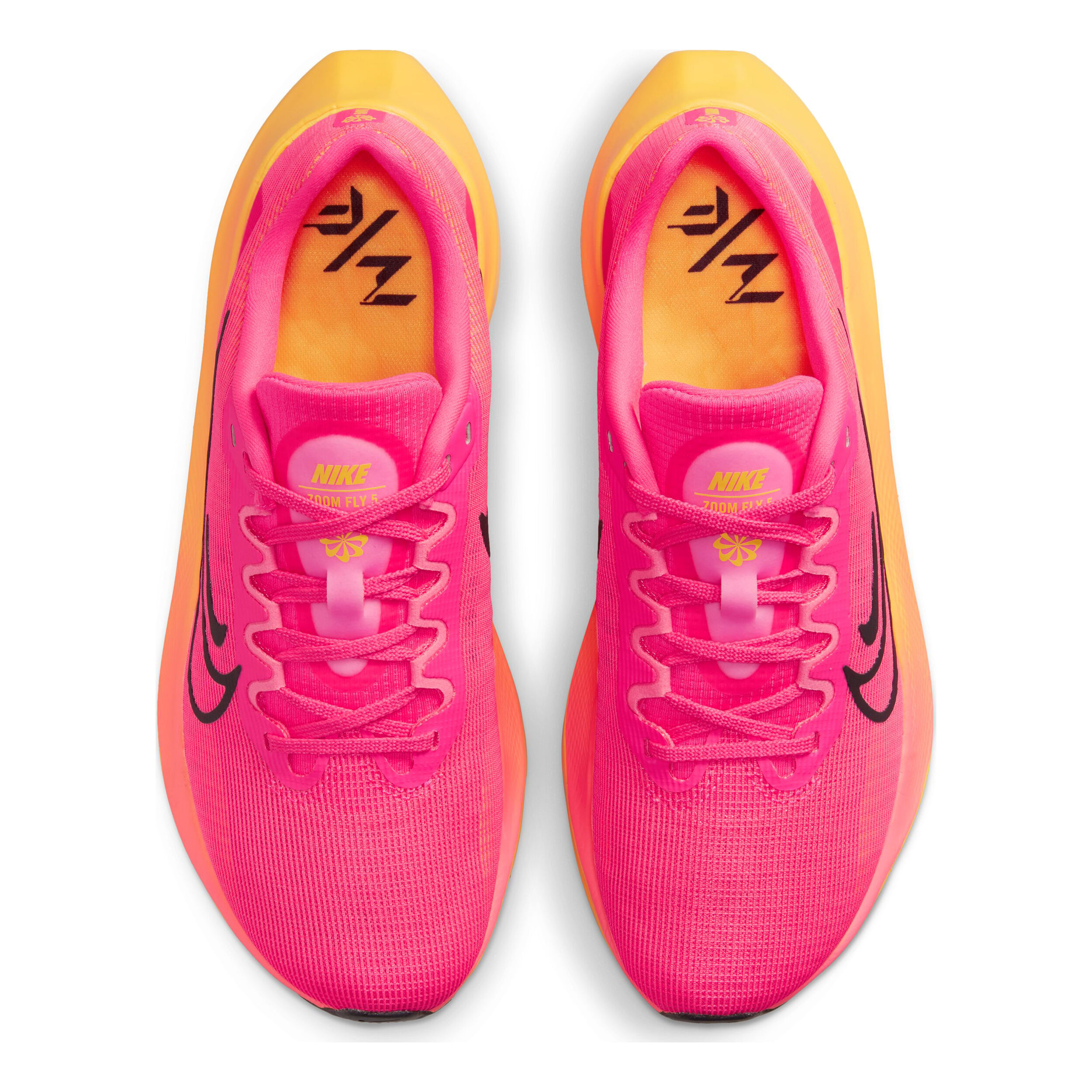 Nike pink zoom fly cheap
